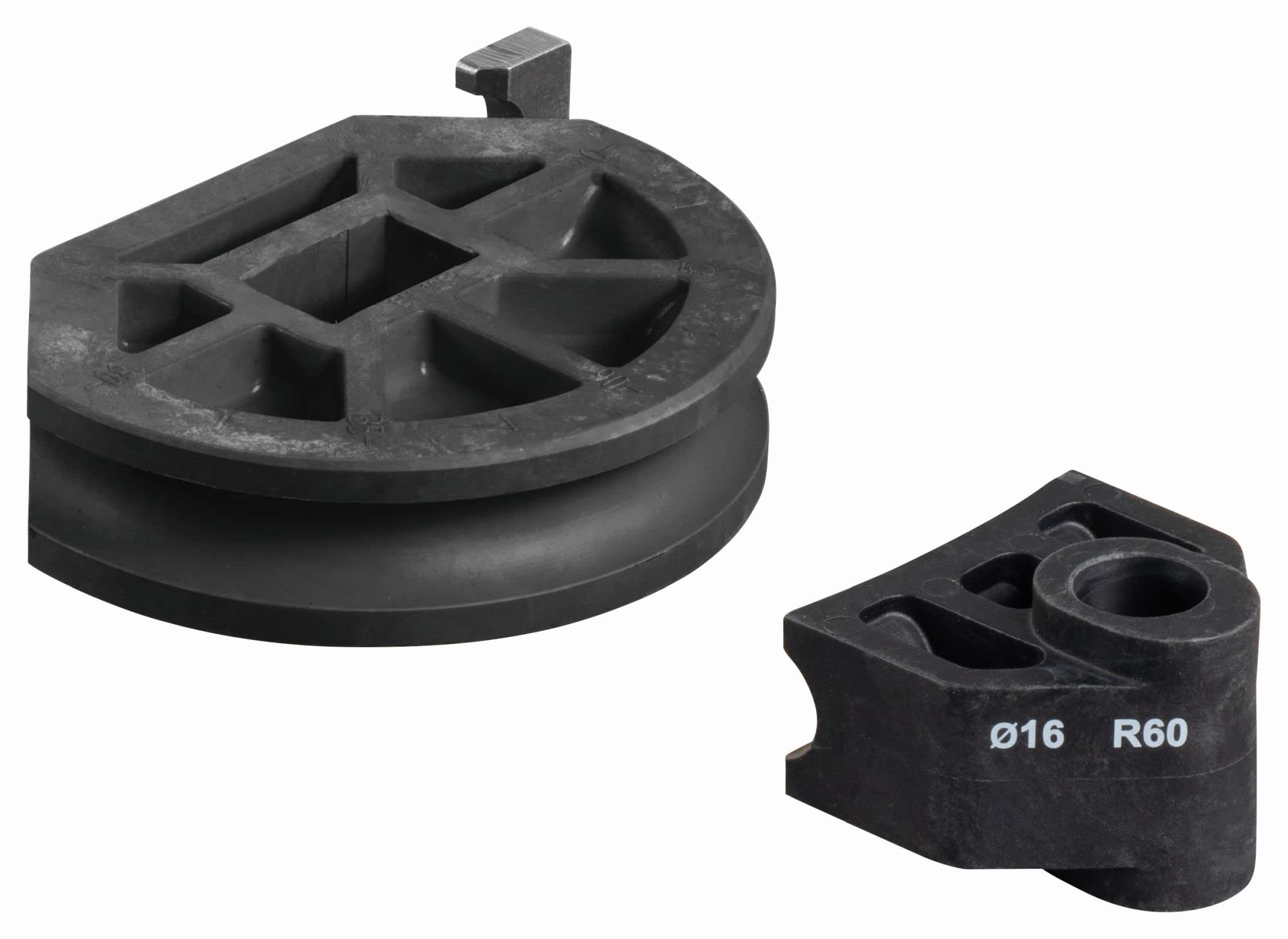 Roller's Arco Accessories - Bending Segment and Sliding Piece for Material-Appropriate Bending without Cracking and Folding in Pipe Processing (Diameter 16 R60 mm)