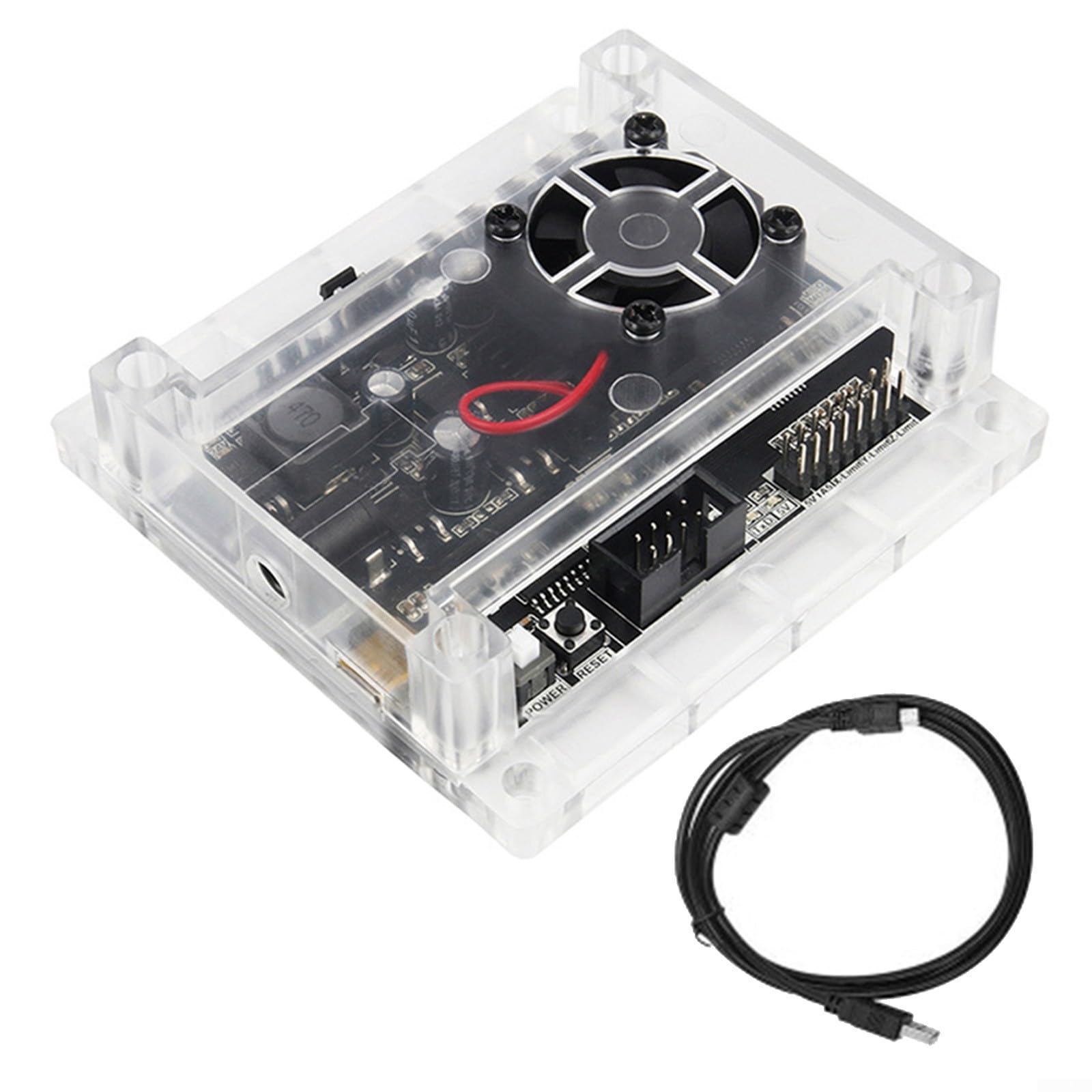 GRBL 1.1 Scheda di Controllo con Ventola di Raffreddamento Connessione USB Controller Offline per 1610/2418/3018 FAI DA TE 3 assi CNC Macchina Per Incidere