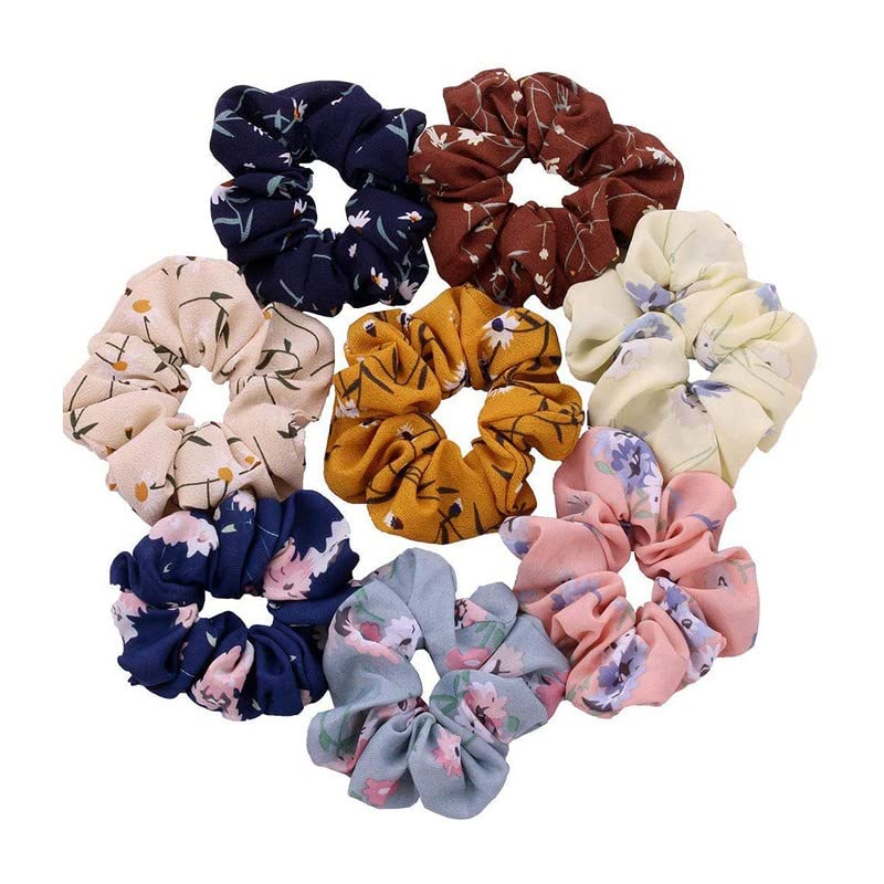 Staila Printed Hair Scrunchy Rubber Band for Girls & Women Pack of 12 Multicolor (B0BDRMTJHD) Amazon Price History, Amazon Price Tracker