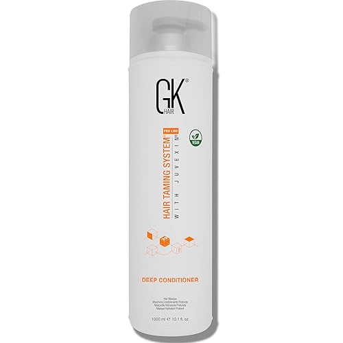 GK HAIR Global Keratin Deep Conditioner Masque (33.8 onzas lĂquidas33.8 fl oz) Máscara de tratamiento de reparaciĂłn hidratante intensa para GK HAIR Global Keratin Deep Conditioner Masque (33.8 onzas lĂquidas33.8 fl oz) Máscara de tratamiento de reparaciĂłn hidratante intensa para