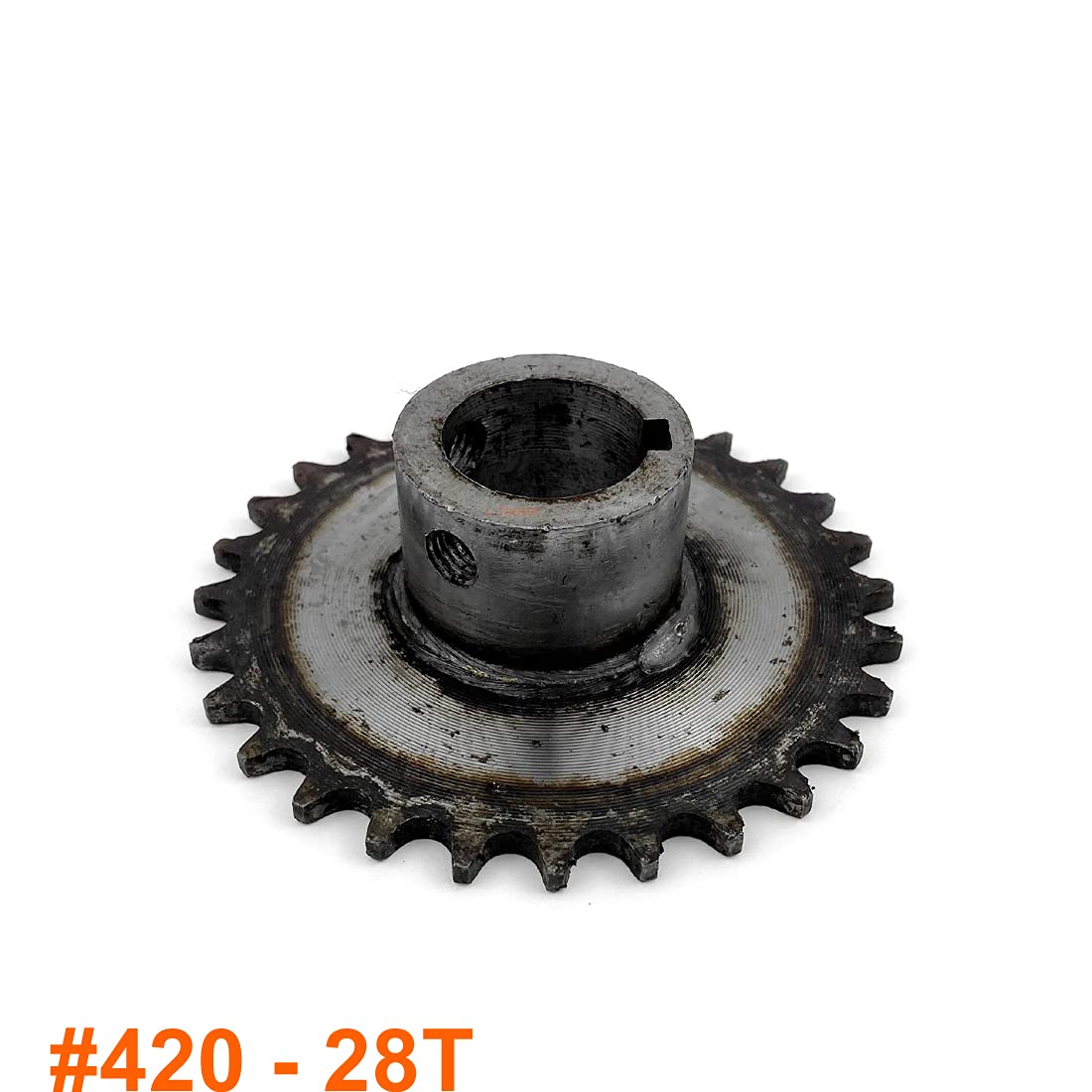Kit Roue à Chaîne Fixe 32T Avec Pignon 14T Et Chaîne #420 - Pour Essieu Tricycle électrique 24 Mm