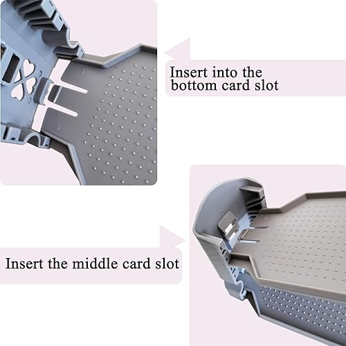 Miniatura 5 de Organizador de ranuras para zapatos, zapatero, organizador de ranuras para zapatos para armario, ahorro de espacio de zapatos, organizador simple