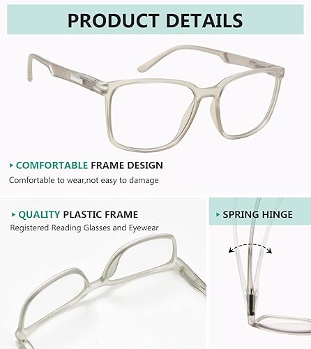 Miniatura 4 de Eyekepper Gafas de lectura fotocrómicas de transición para mujeres y hombres