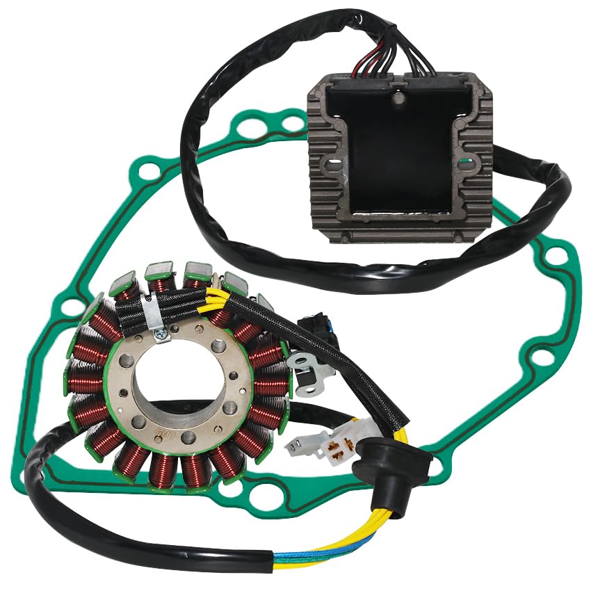 Stator Coil Rectifier Stator Gasket for Suzuki GSX1300 B-King 1300 2008-2010 for Suzuki GSX1300R GSX1300 Hayabusa 1300 2008-2012 for Suzuki GSX1300R 2008-2009 for Suzuki GSX1300RL1 GSX1300RL2