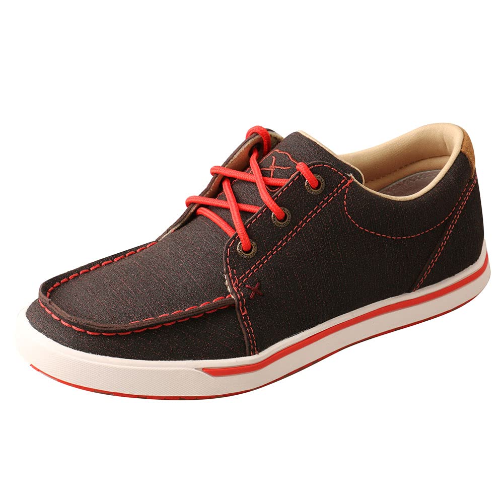 Twisted X Women's Kicks Black and Grenadine Casual Shoe
