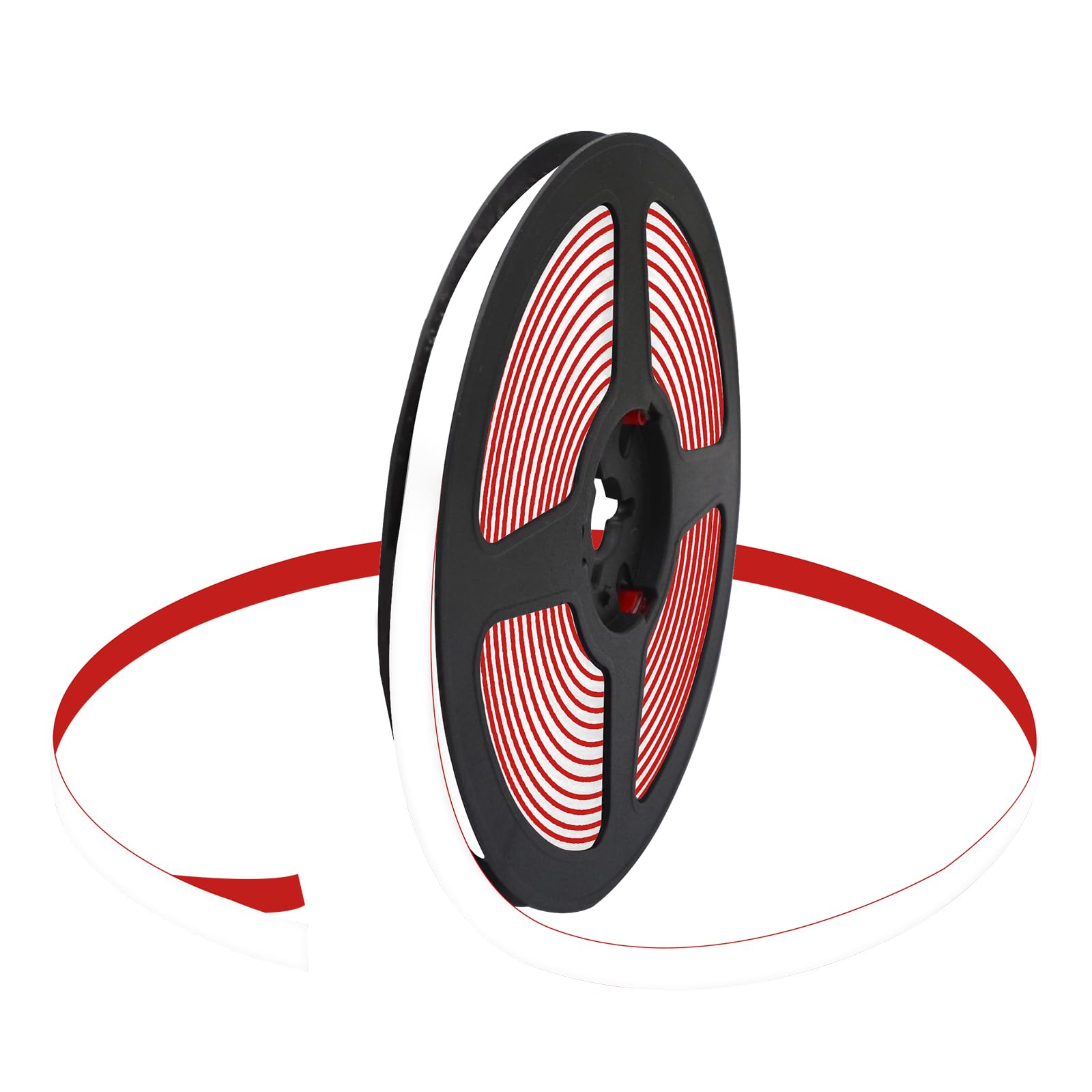 Vogueing ToolCeramic Tile Mildewproof Gap Tape, 6M*8MM Sealing Decorative Corner Side Edge Tape Strip Bathtub Bathroom Shower Roll Caulk Tap Strip-White