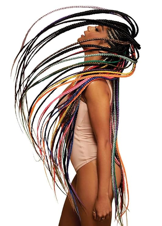 Outre X-Pression Braid - Pre Stretched Braid 52 10X (OFF BLACK 1B)