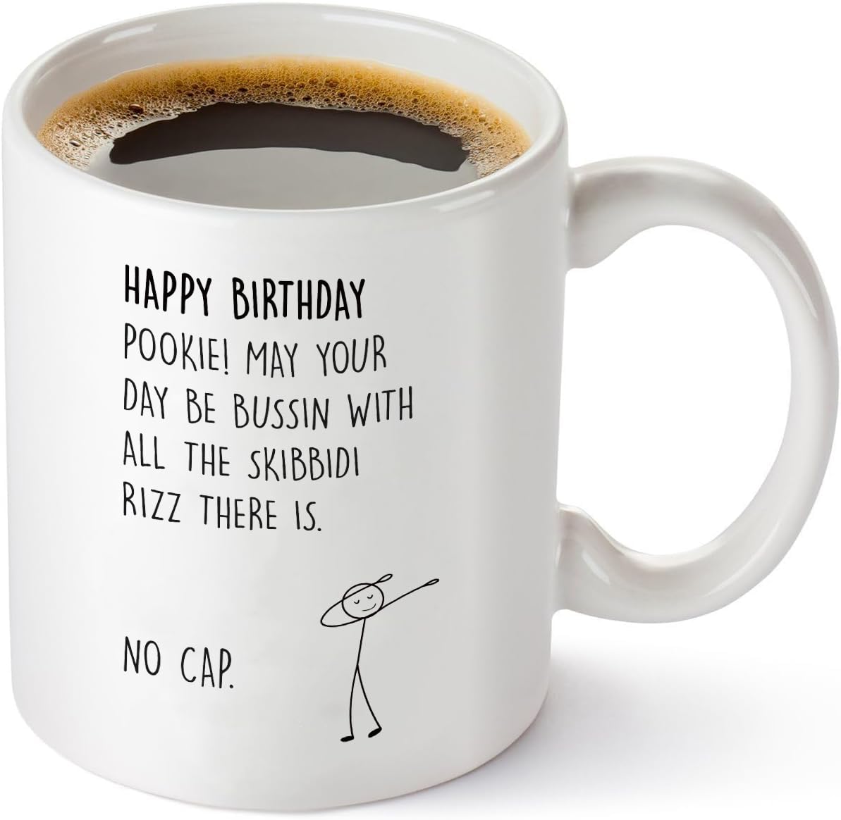 Gen Z Slang Birthday Mug