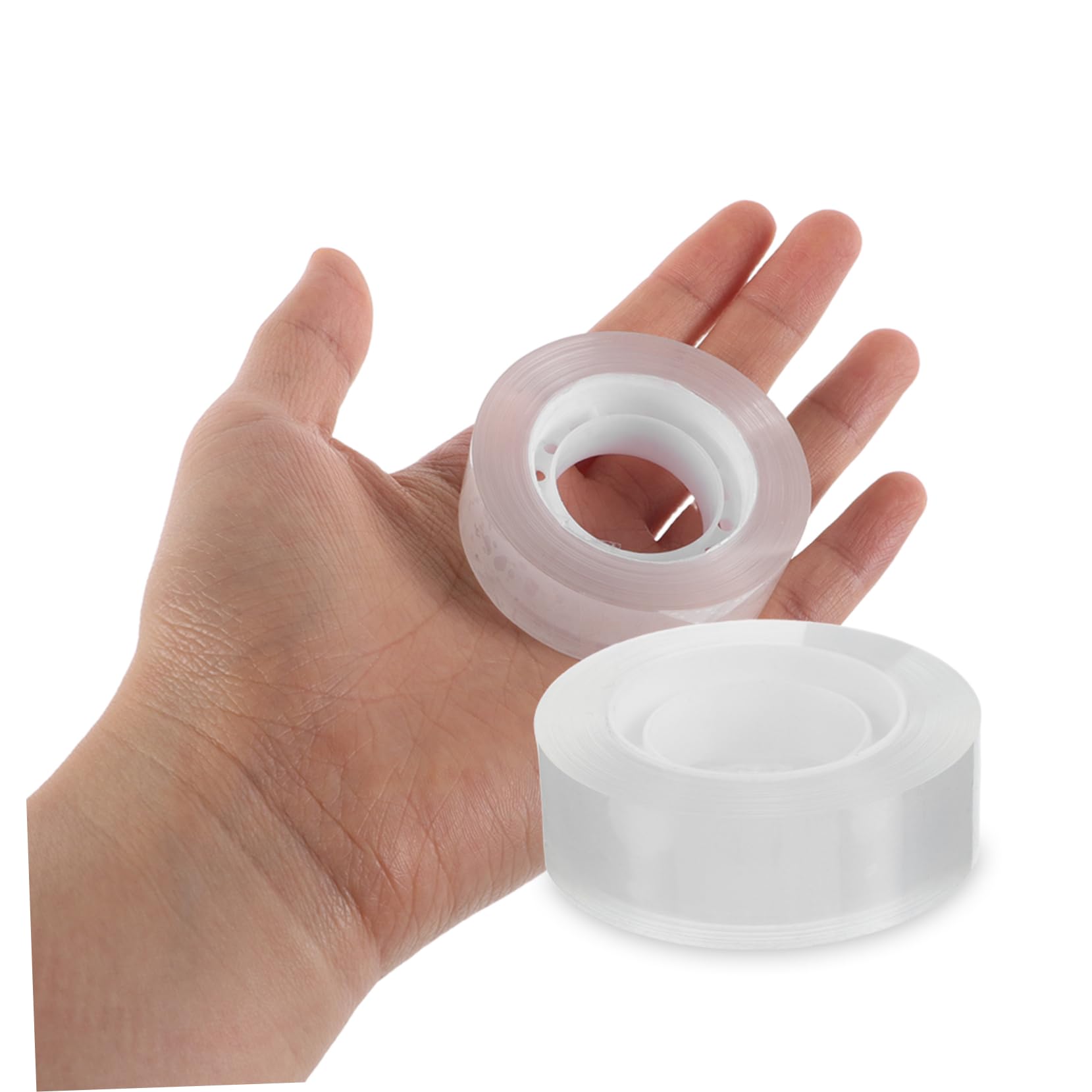 Hemobllo 48 Di Nastro Adesivo Invisibile, Da Strappare A Mano, Per Dispenser, Premio Di Classe, Per Casa, Scuola E Ufficio, 18 Mm