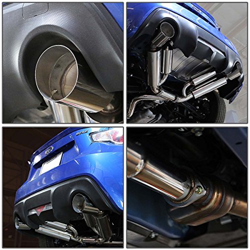 J2 Engineering J2-CBE-002 Cat Back Exhaust System [Compatible with 13+ FRS/BRZ] - Thumbnail 2