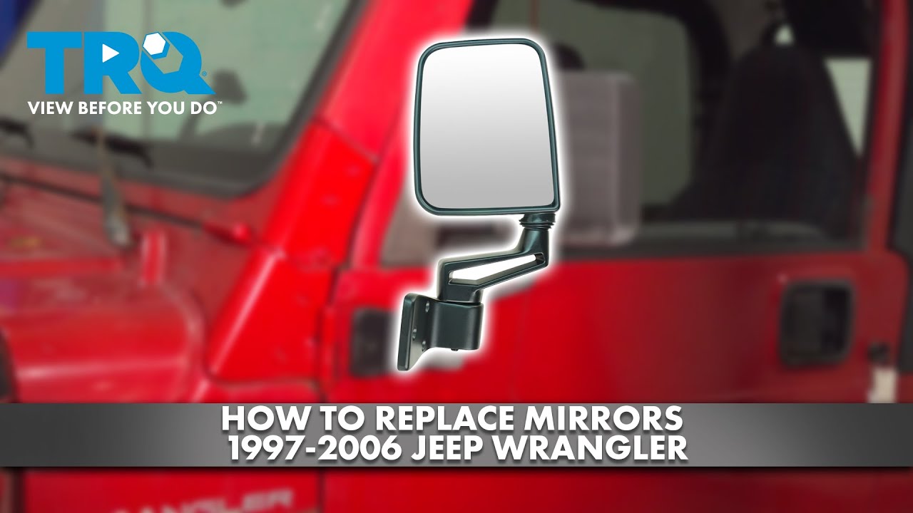 Find Rear View Mirror, Jeep Wrangler 87-00 YJ TJ In Johnston, Rhode - Foto 10