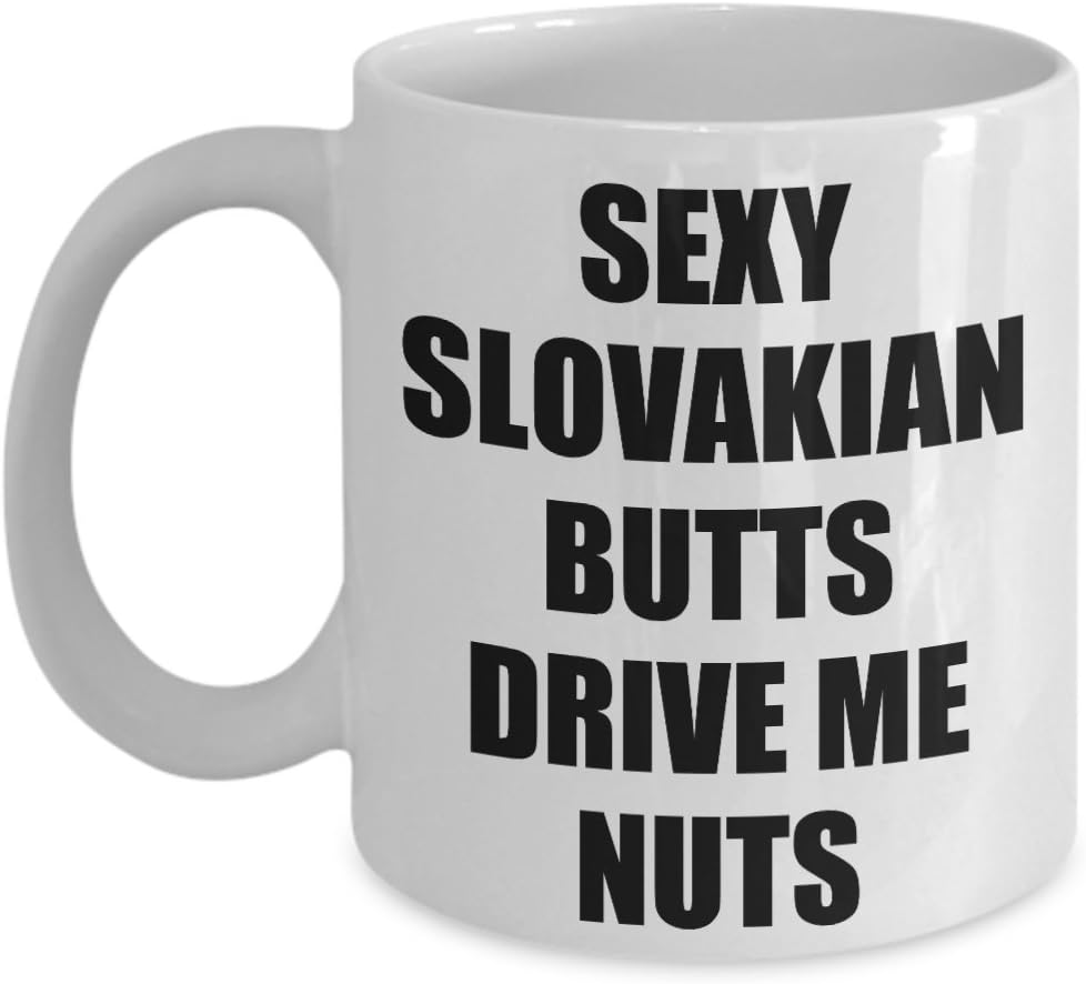Funny Sexy Gifts For Slovakian Wife Husband Hubby Birthday Anniversary Valentine's Day Prank Gag Christmas Men Women - Coffee Mug