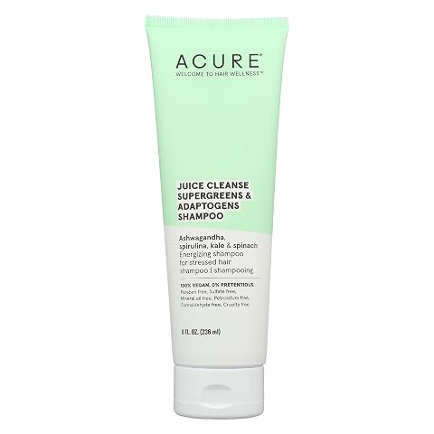 Acure Juice Cleanse Supergreens & Adaptogens Shampoo-236 ml