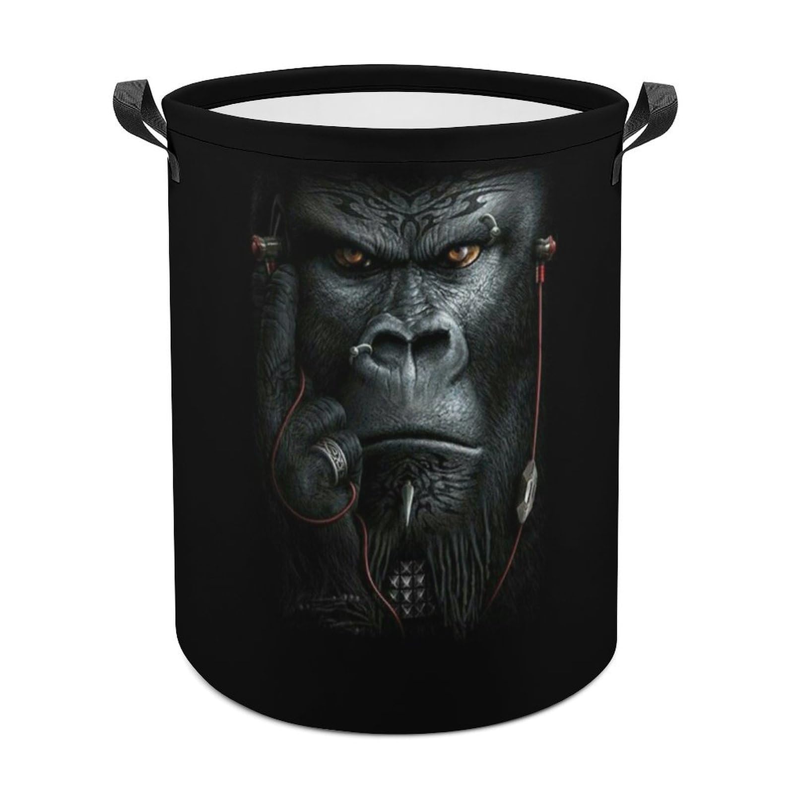 Lyfthologen Laundry Hamper, Gorilla Laundry Basket, Washing Basket with Handle