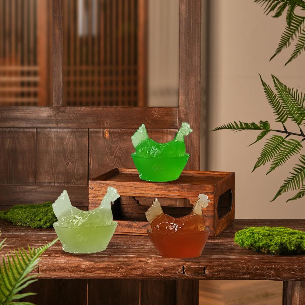 Amazon.com: Covered Mini Glass Hens on Nests, 2025 New
