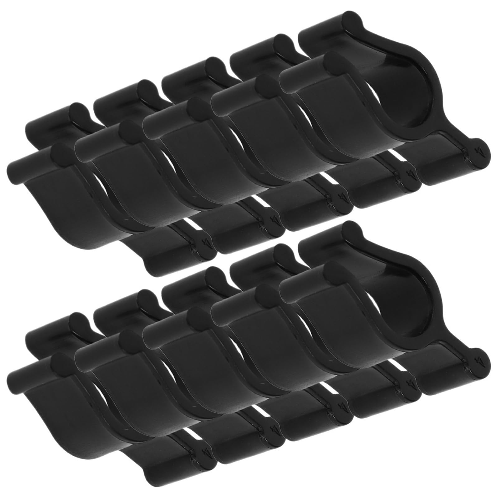 180Pcs Cleansing Oil Pump Plastic Bottle Clips for Lotion Shampoo Dispenser Secure Travel Use Small Buckle