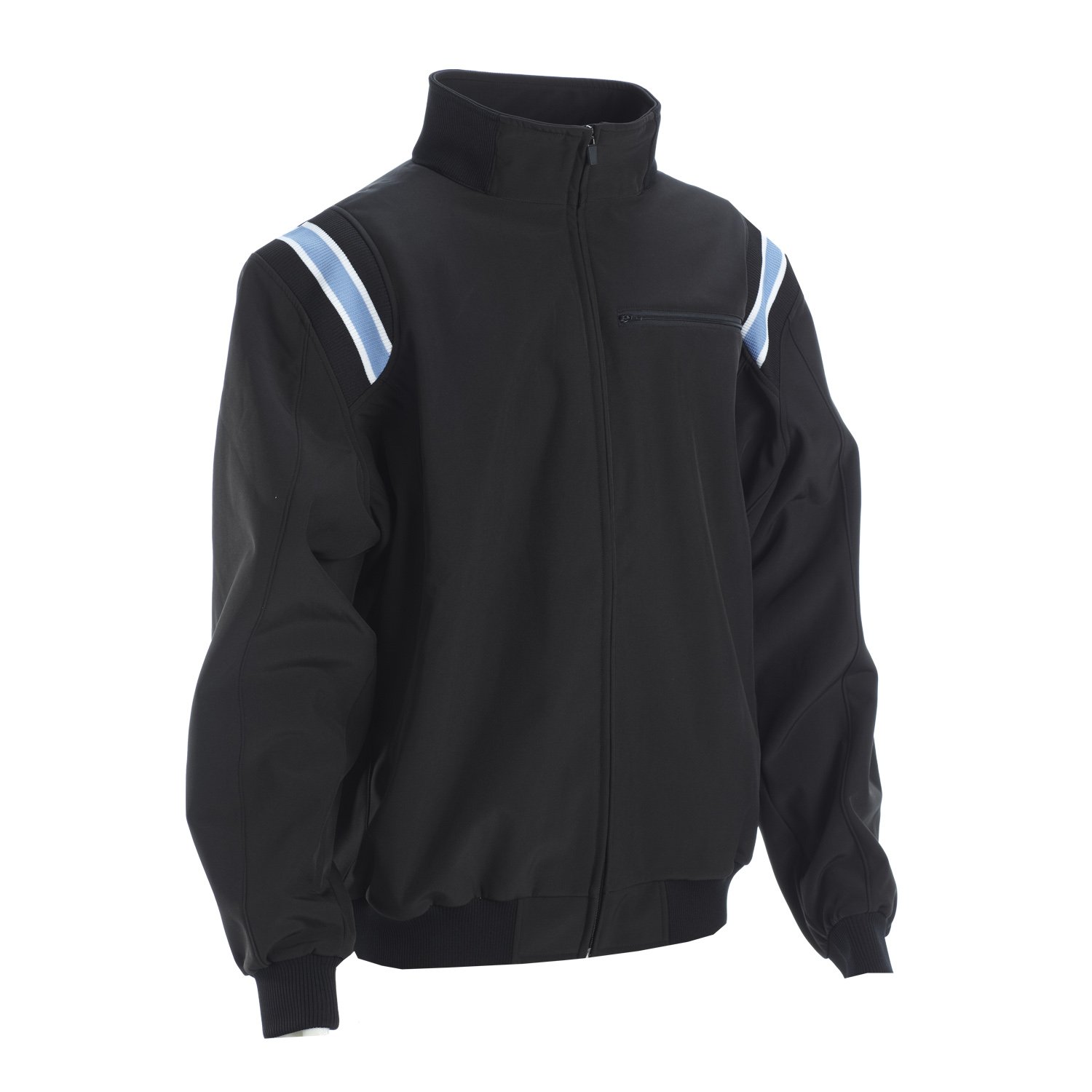 Adams USA Smitty Pro Style Cold Weather Jacket (Navy/Powder Blue, X-Large)