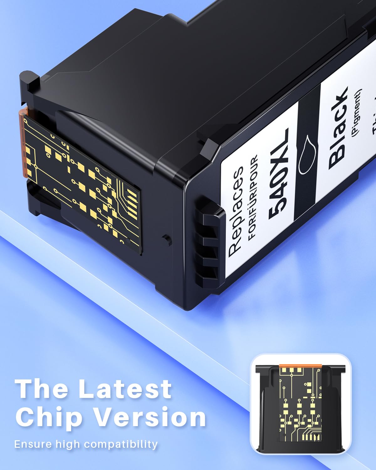 PG-540XL CL-541XL Cartucce Compatibili per Cartucce canon 540 541 XL PG540 e CL541 per Pixma TS5150 TS5151 TS5100 MG3650 MG3650S MG3600 MG4250 MX475 MX395 MX535(Nero e Colore)