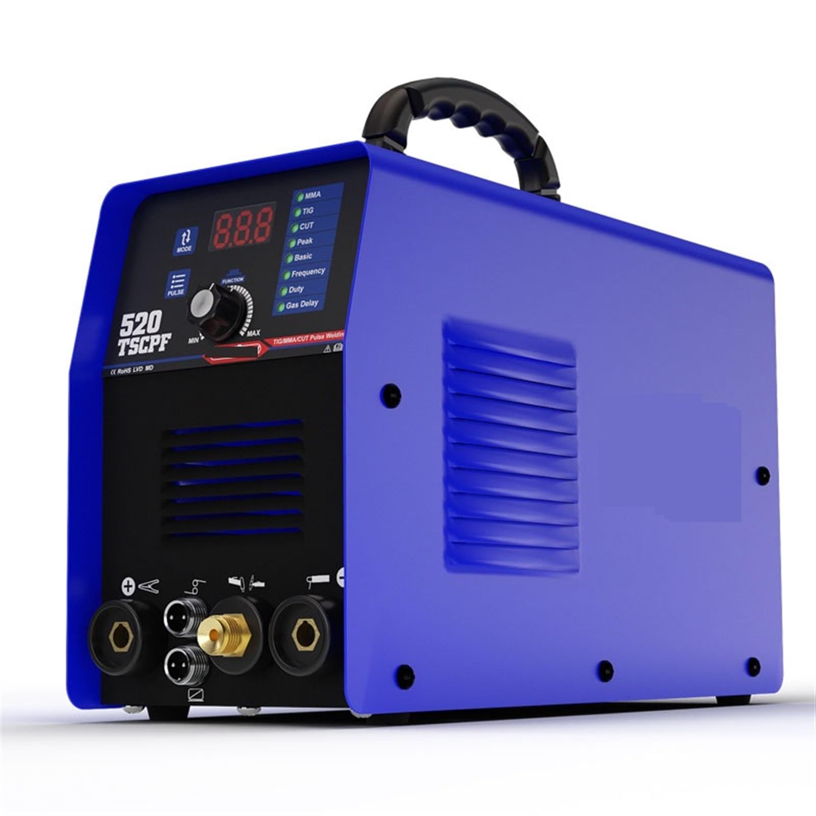 Ulsfvgaxrtk One Color Plasma Cutter, Plasma Cutter 4 In 1 Welding Machine 520Tscpf Dc Inverter Spot Welder Tig Mma Igbt Pulse Cnc Metal Cutting