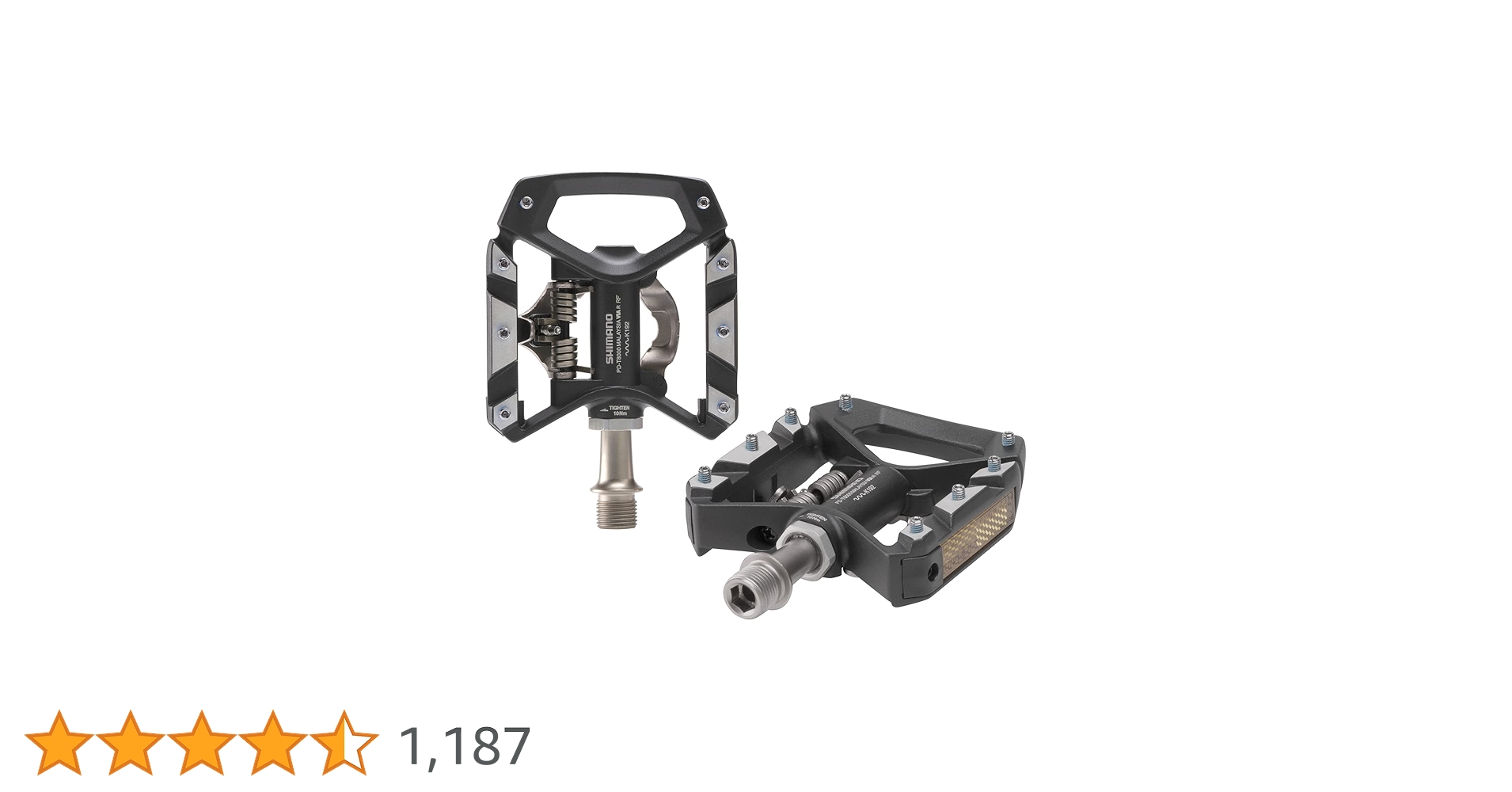 Amazon | SHIMANO(シマノ) PD-T8000 リフレクター付 付属