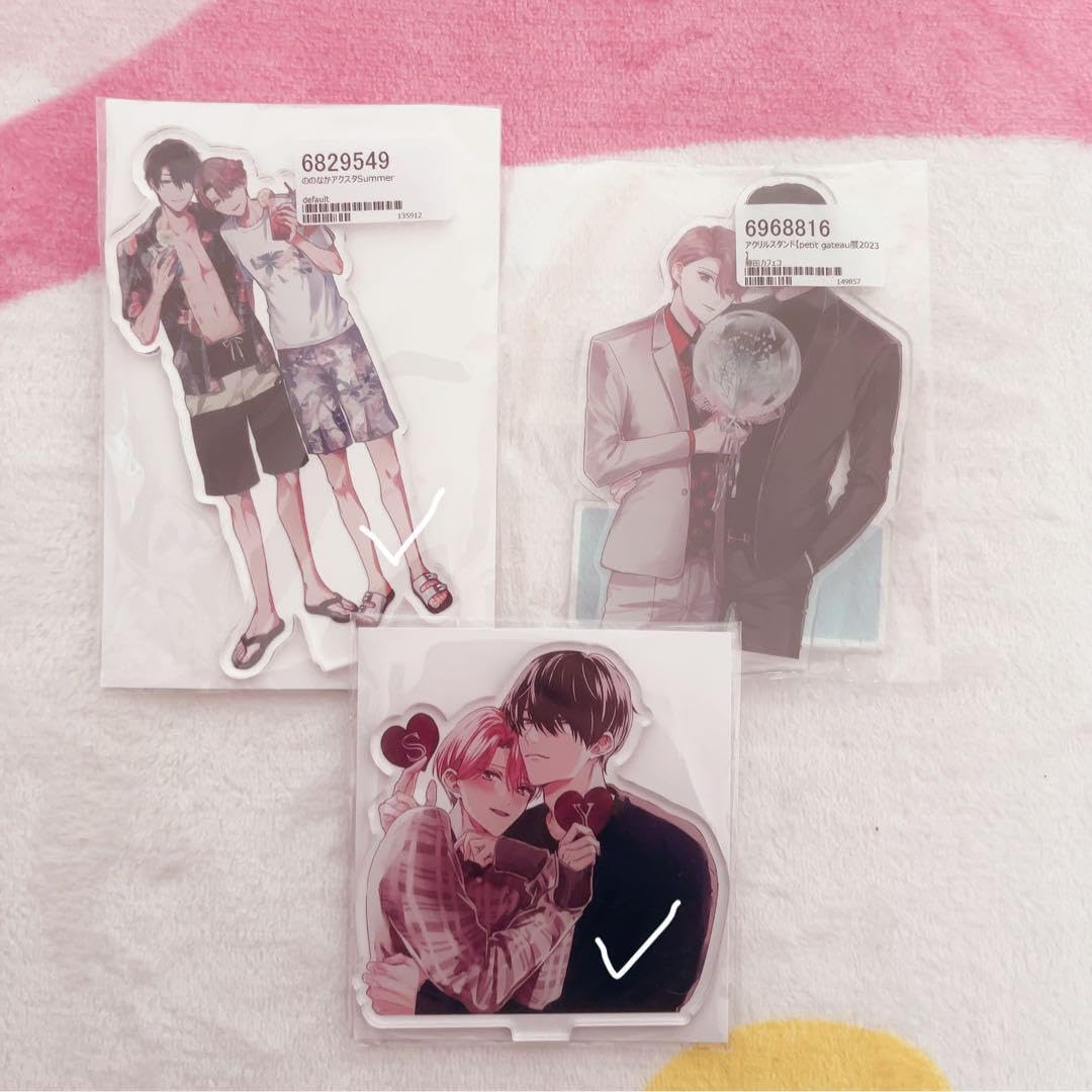 くじコレからくりサーカスA賞アクリルブロック3点セット 藤田カフェコ