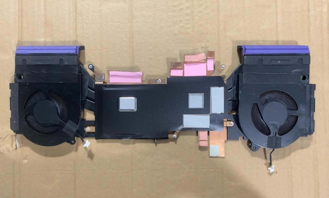 099TM1 99TM1 New for G16 7630 AMD Laptop Thermal Module CPU GPU Cooler Heatsink with Fan