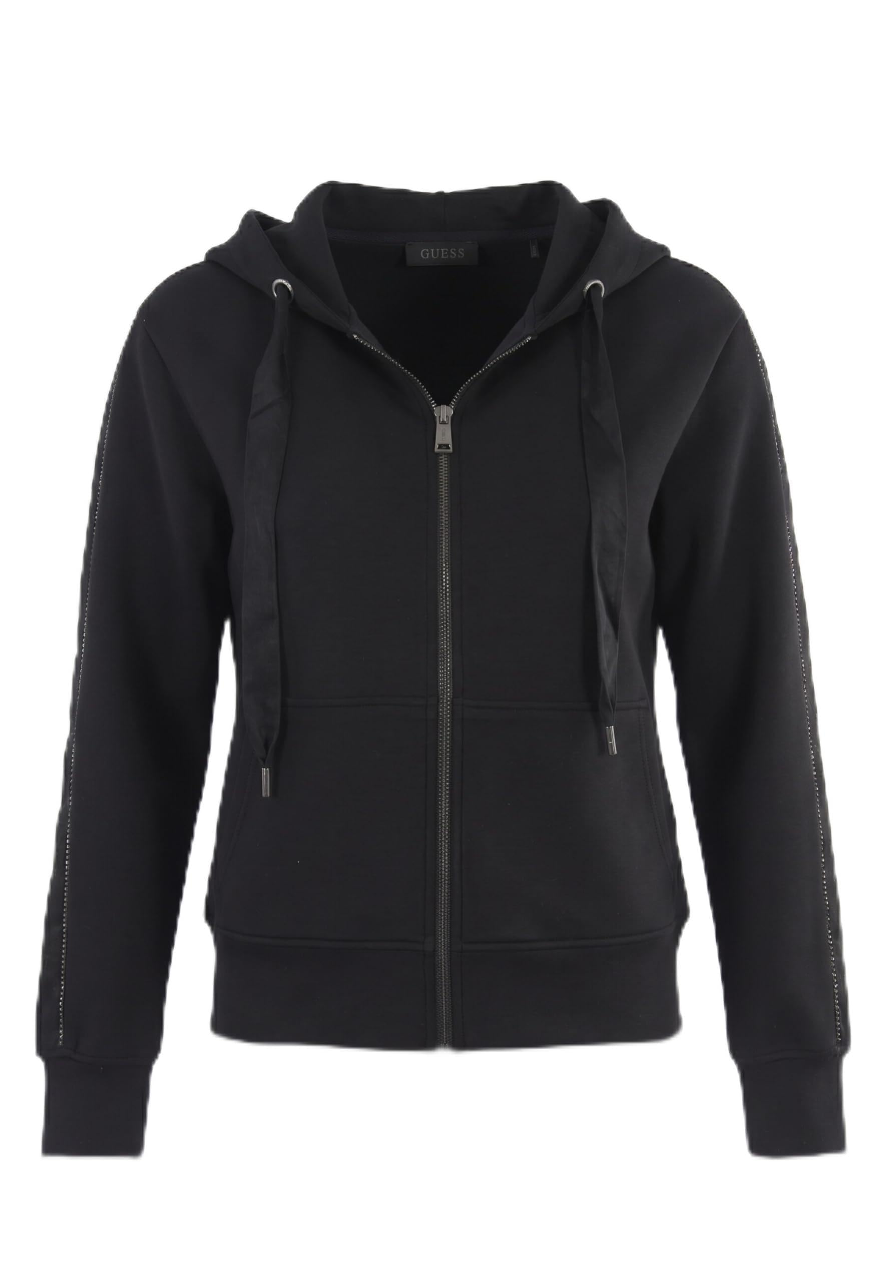 GUESS Felpa Jeans New Hooded Scuba jblk