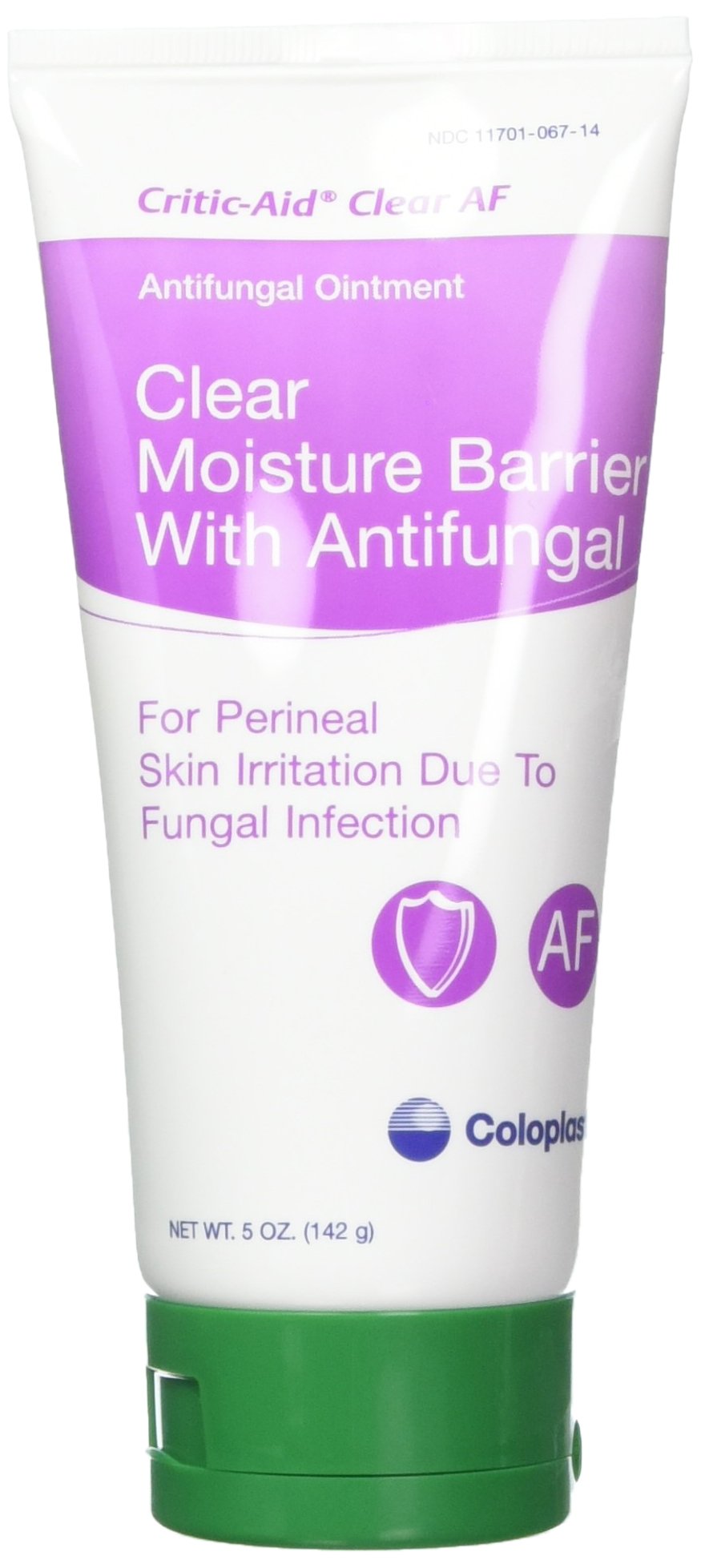 ColoplastCritic-Aid Clear Antifungal Moisture Barrier Ointment - 5 Ounce Tube - Pack of 2
