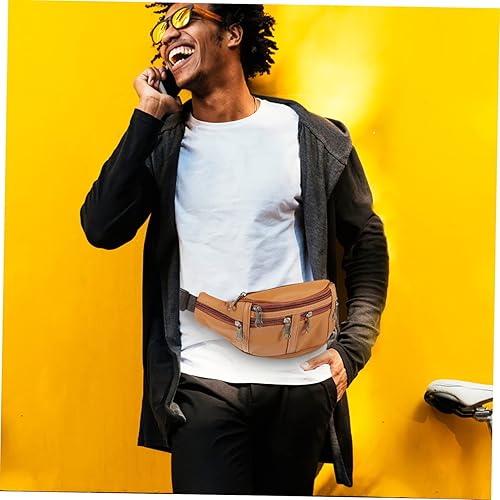 Miniatura 8 de CRILSTYLEO men's belt bag waist bag running accessory crossbody sling bag for men men's gym bag Professional Chest Bag cangurera para mujer sports