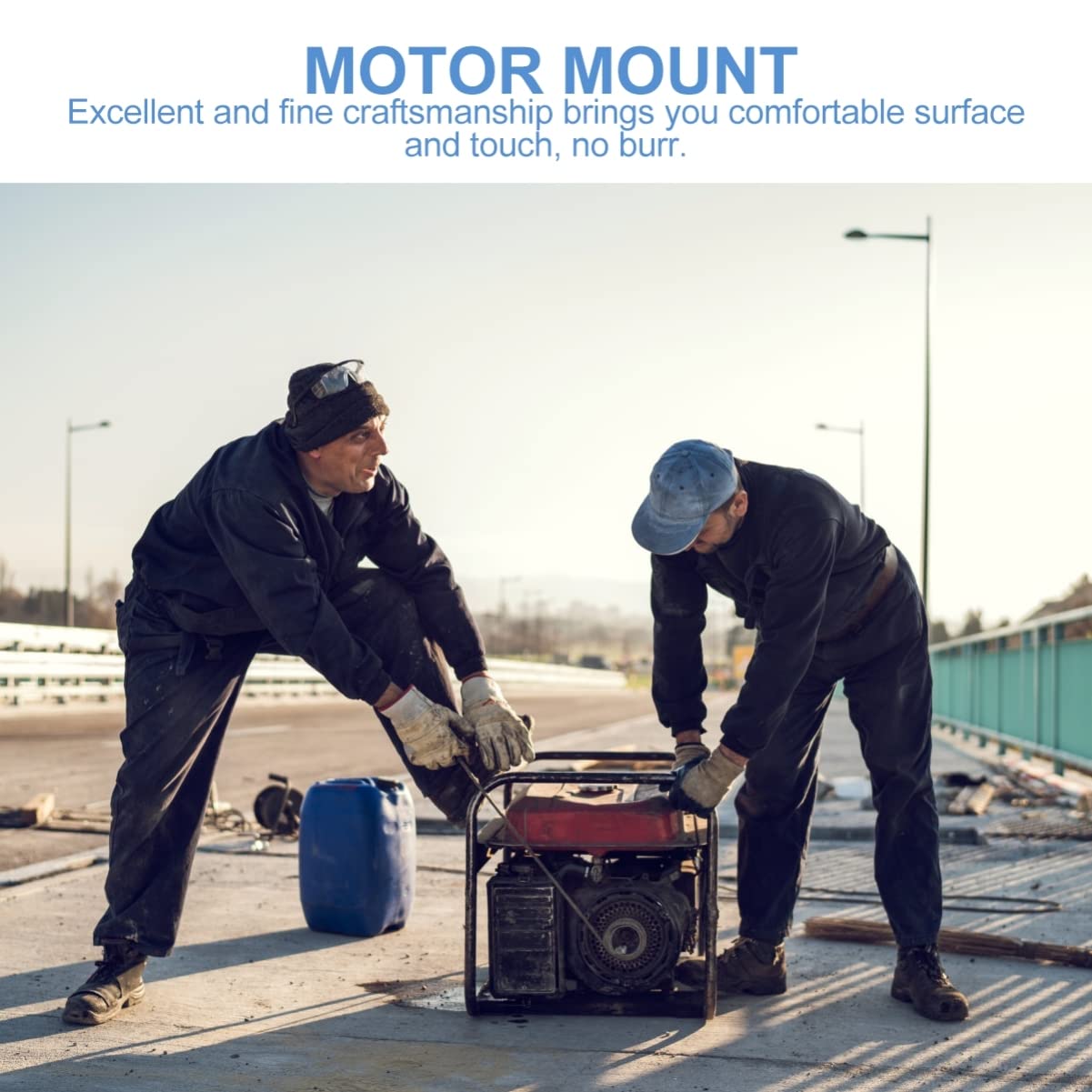 ABOOFAN Soporte De Motor Antivibración De Goma Para Generadores Reemplazo De Montajes De Motor Efecto De Amortiguación Y Reducción De Ruido Compatible Con Motores 4 Piezas X 3