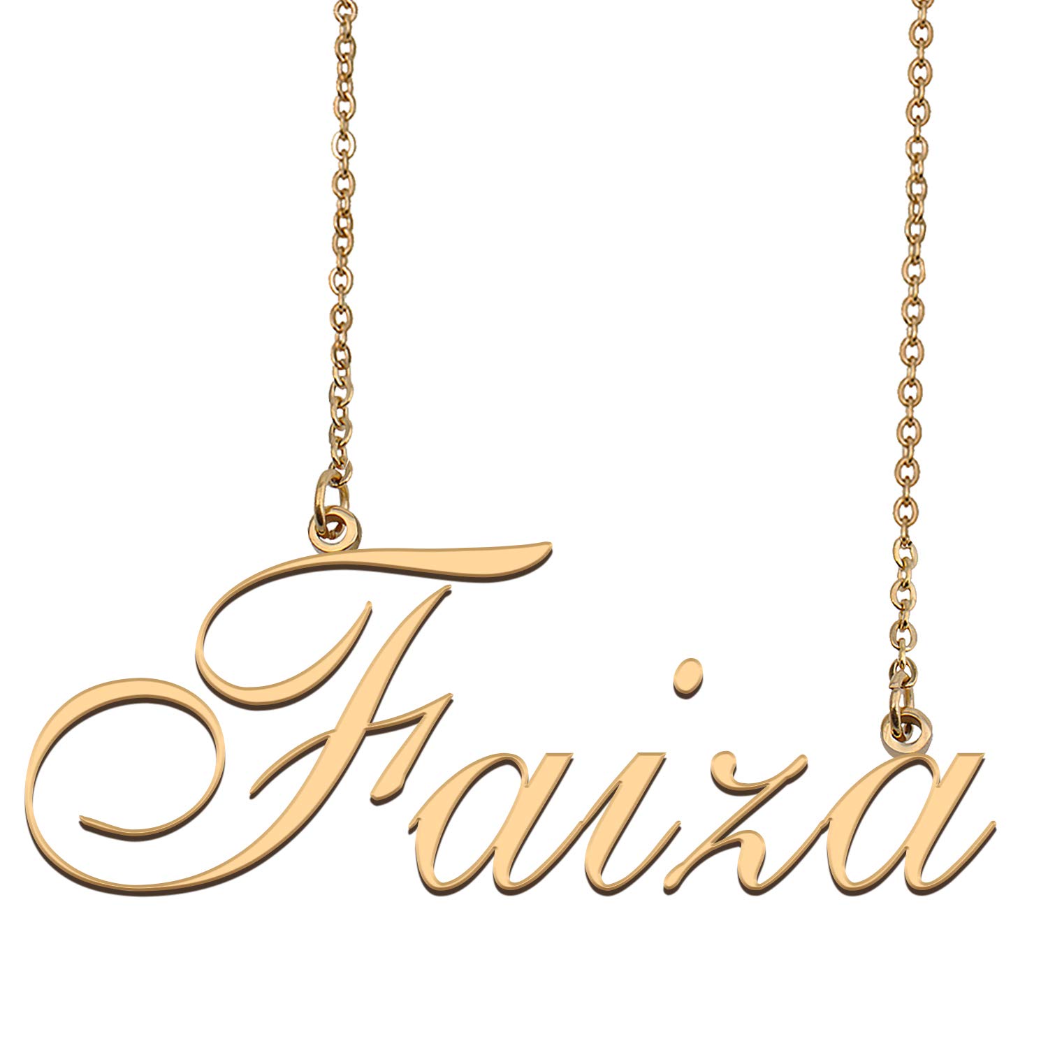 HUAN XUNPersonalized Any Name Necklace Charm Jewelry for Mother New Mom