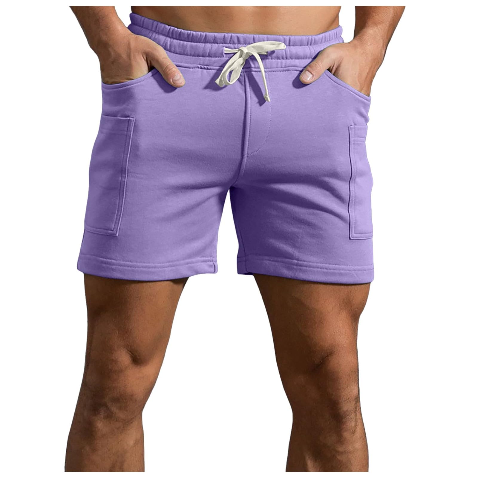 Amazon | ショートパンツ ドローストリング メンズ クラシックフィット