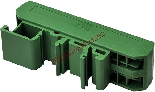 Miniatura 6 de Vivienda del portador del montaje en carril DIN con la placa del prototipo, tamaño del PWB 66.6 ft m x 239.5 ft m.