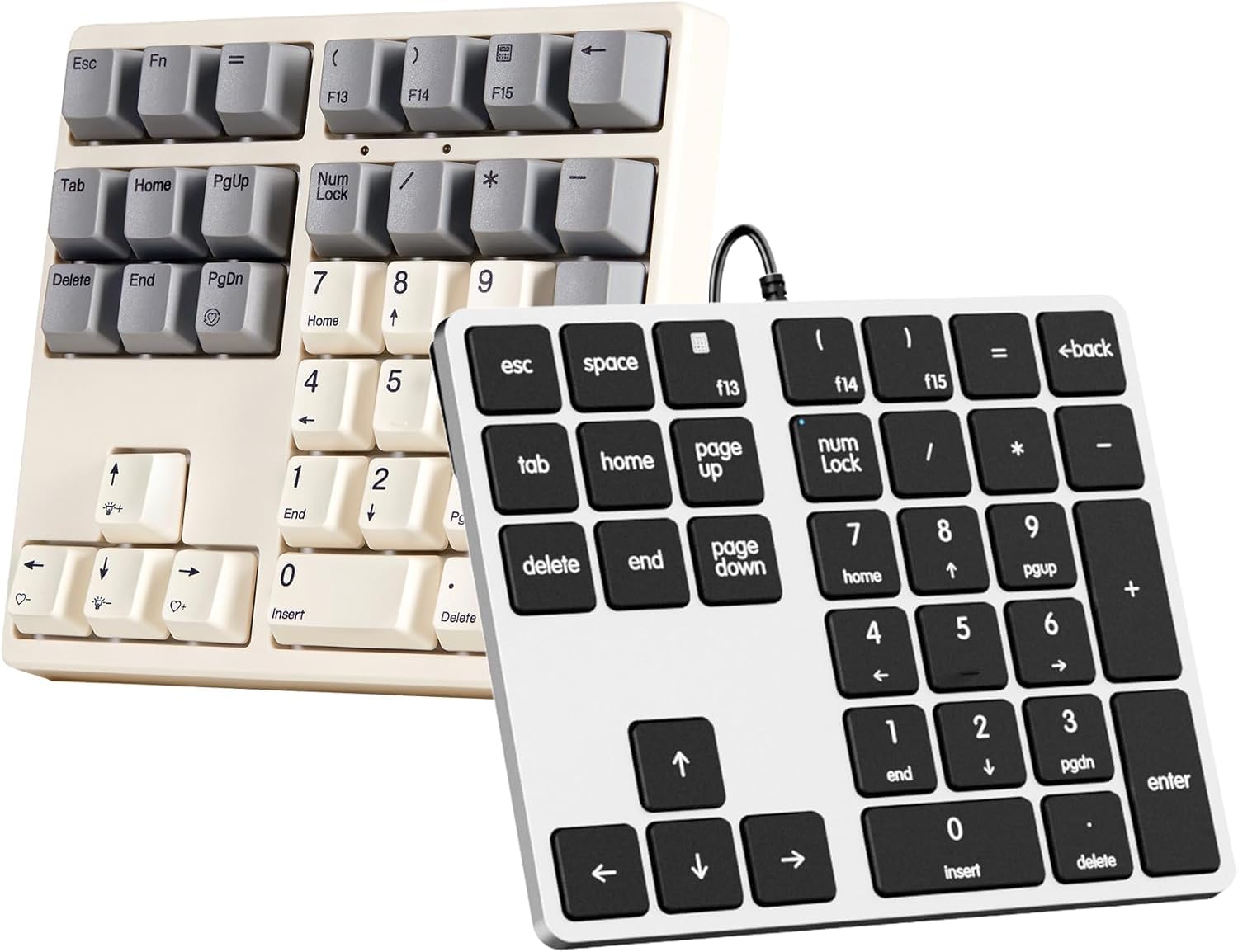 Kisnt 34 Key Number Pad for Laptop, MacBook,PC Desktop