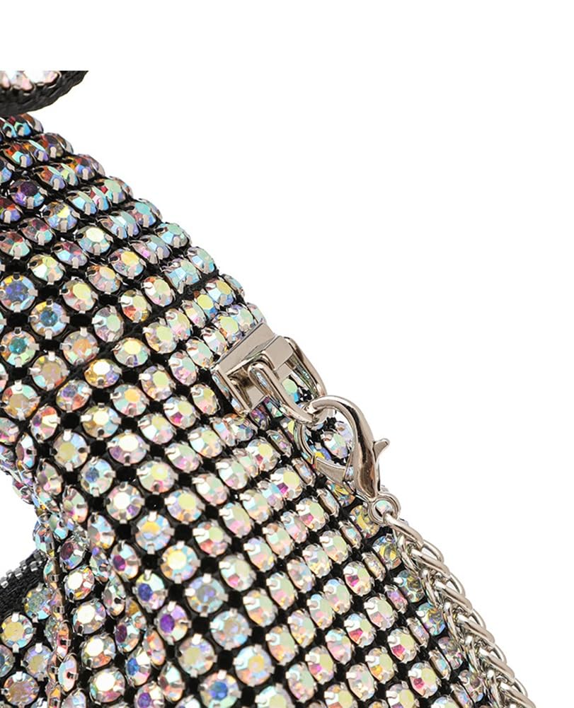 Strassbetrieb für Frauen Bogen Abendtasche Glitzer funkelnd Mini -Tasche Handtaschen Clutch -Geldbörsen