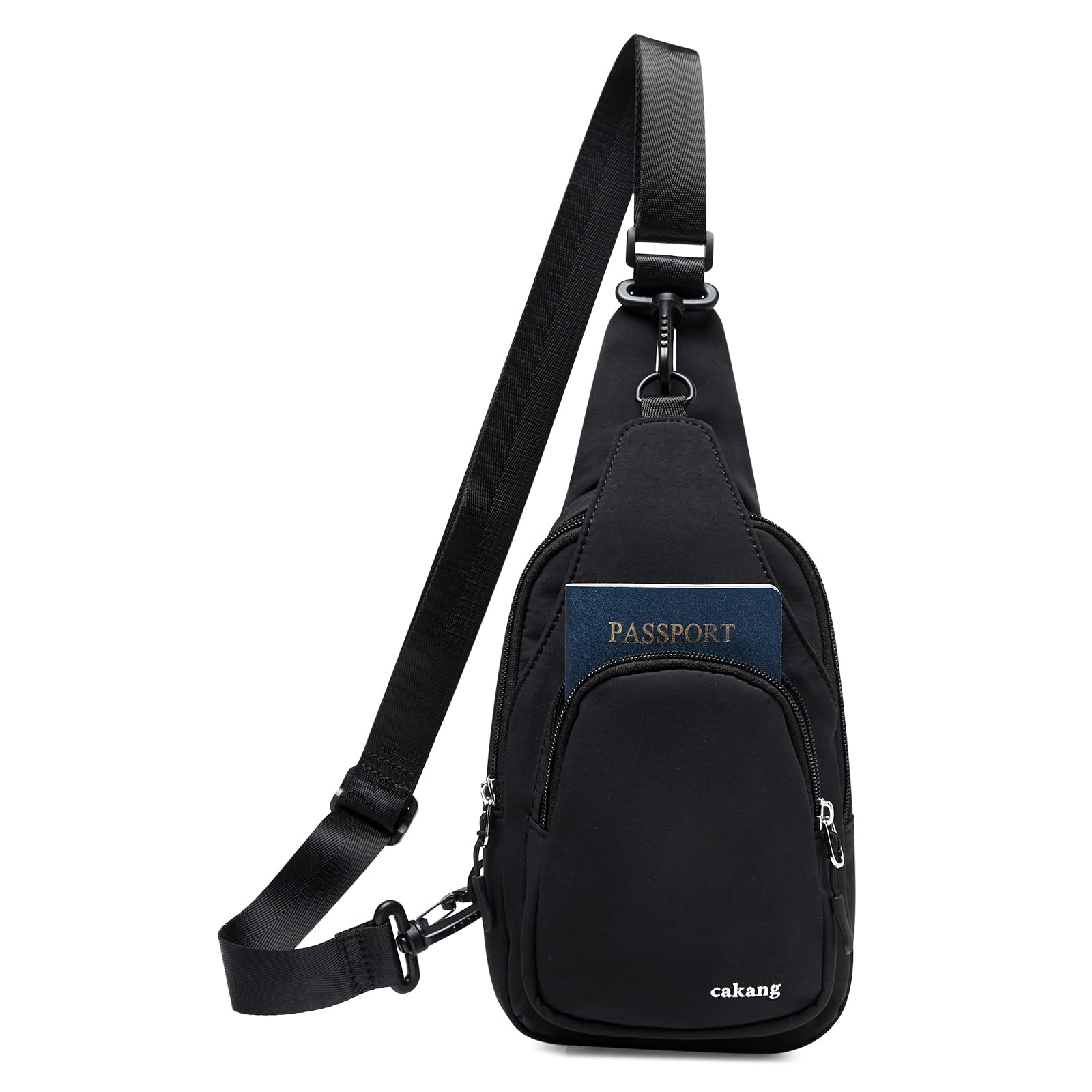 cakang Womens Sling Bag Crossbody Bags for Women Vegan Leather Sling Backpack Daypack Fanny Pack Crossbody Purse Travel