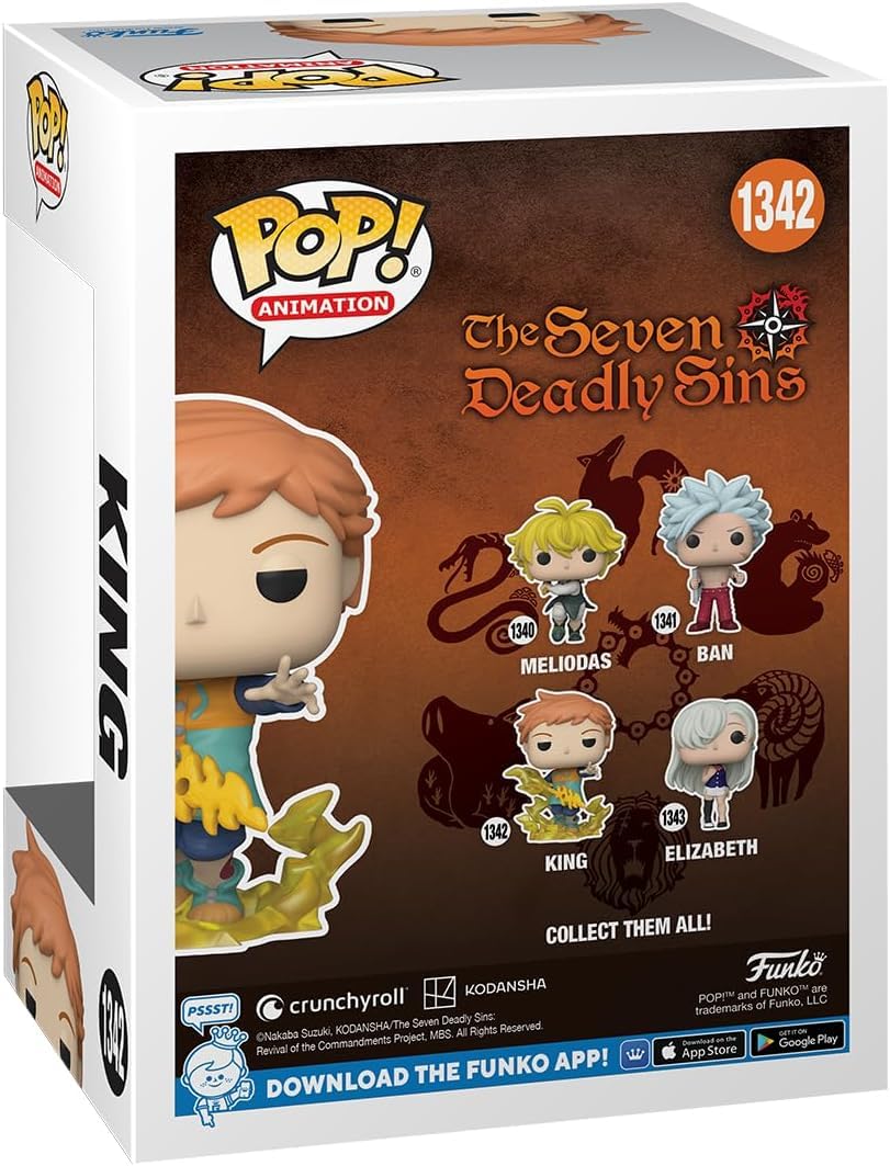 Amazon.co.jp: POPアニメ:七つの大罪 - キングファンコ ビニール 