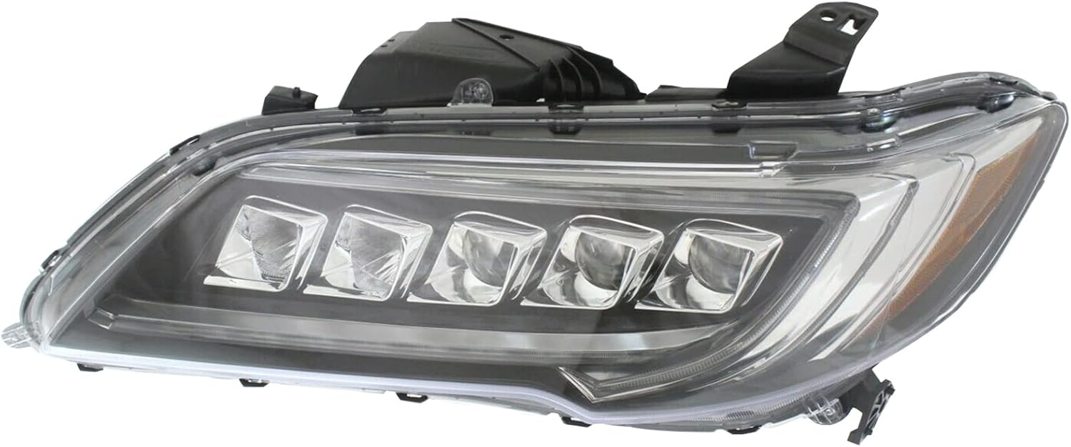 APA Replacement Headlight Assembly for 2016 2017 2018 RDX Passenger Right Side LED Hi Lo Beam LED Daytime Running Light 33100TX4A51 AC2503128