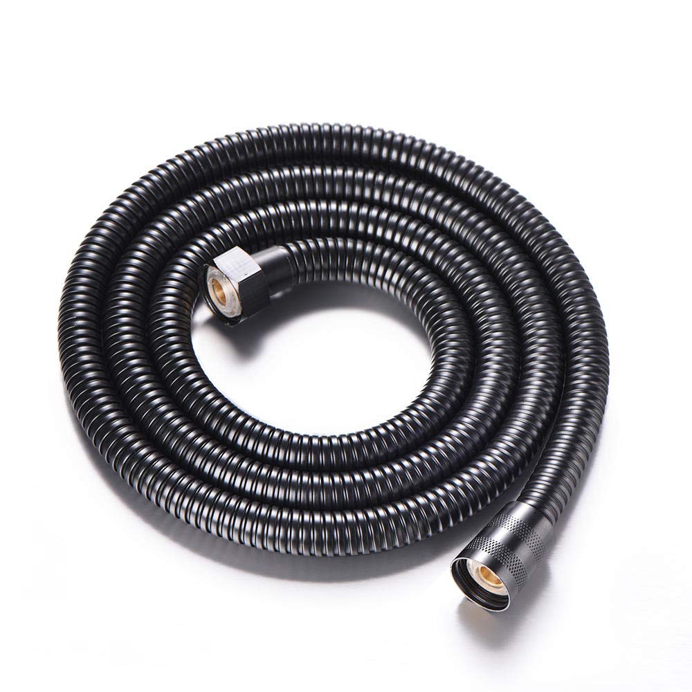 Tubería de ducha de acero inoxidable negro mate de alta resistencia 2M