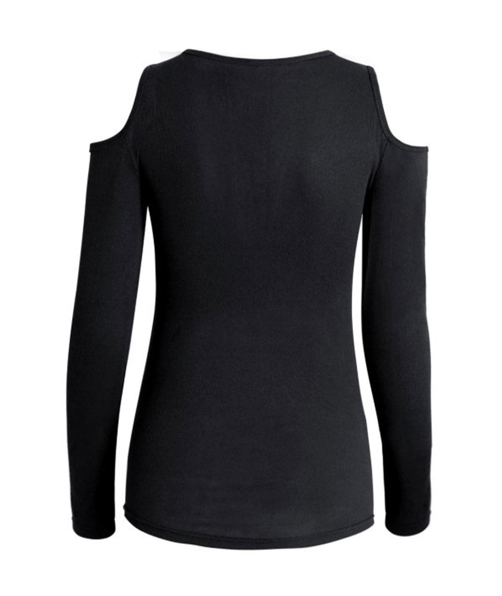 Sexyshine Women's Sexy Deep V Neck Halter Lace Up Mini T-Shirt Party Club Dress: Small Black-23178