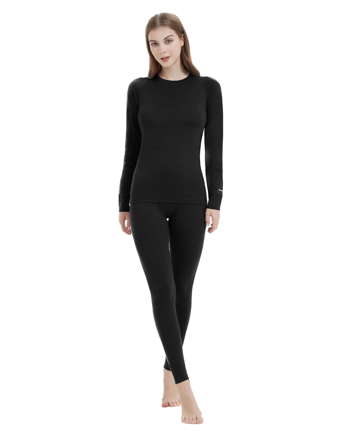 Iguana Womens 100 Merino Wool Base Layer Sets for Ski Lightweight Thermal Underwear