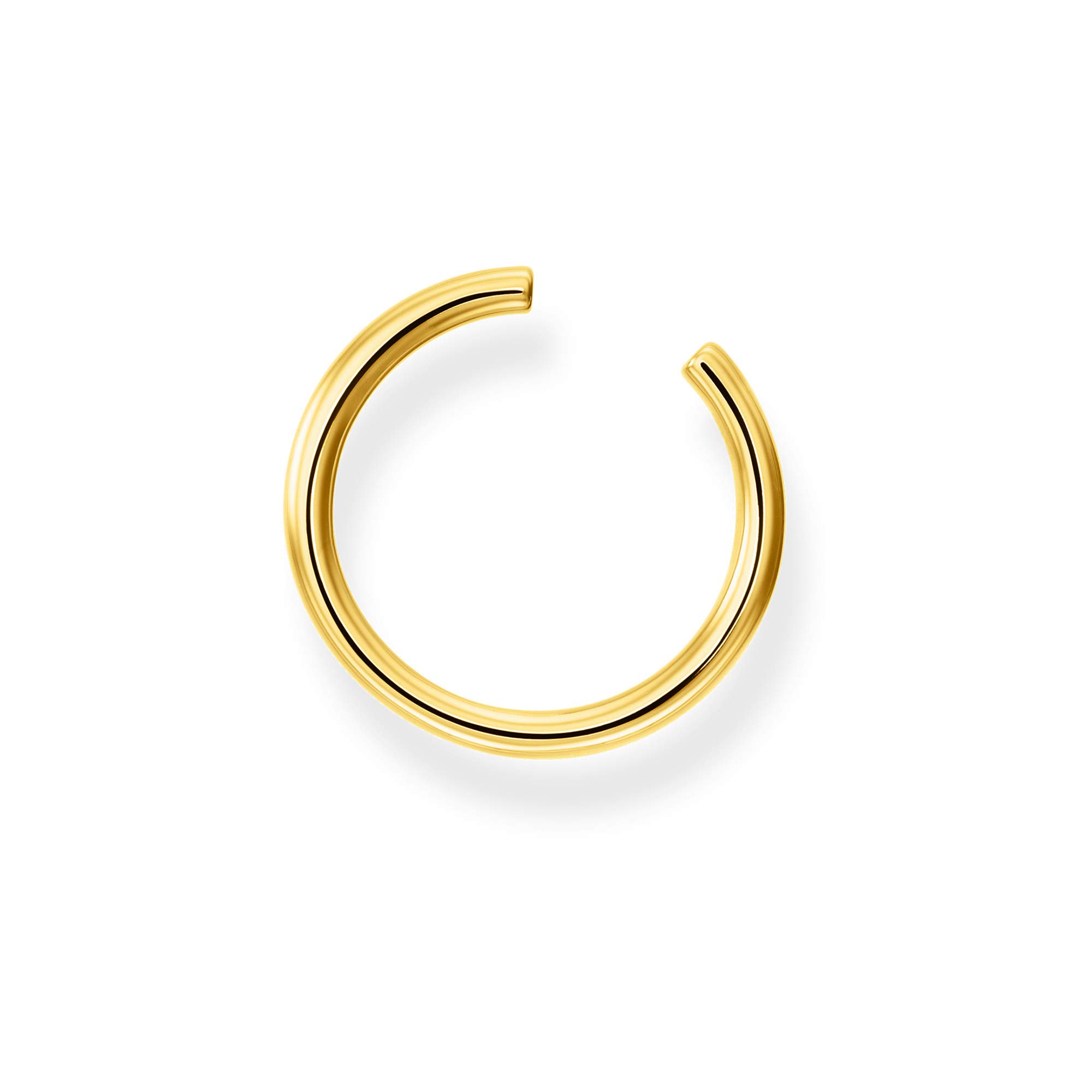 THOMAS SABO Ohrklemme 925 Sterlingsilber, 750 Gelbgold Vergoldung