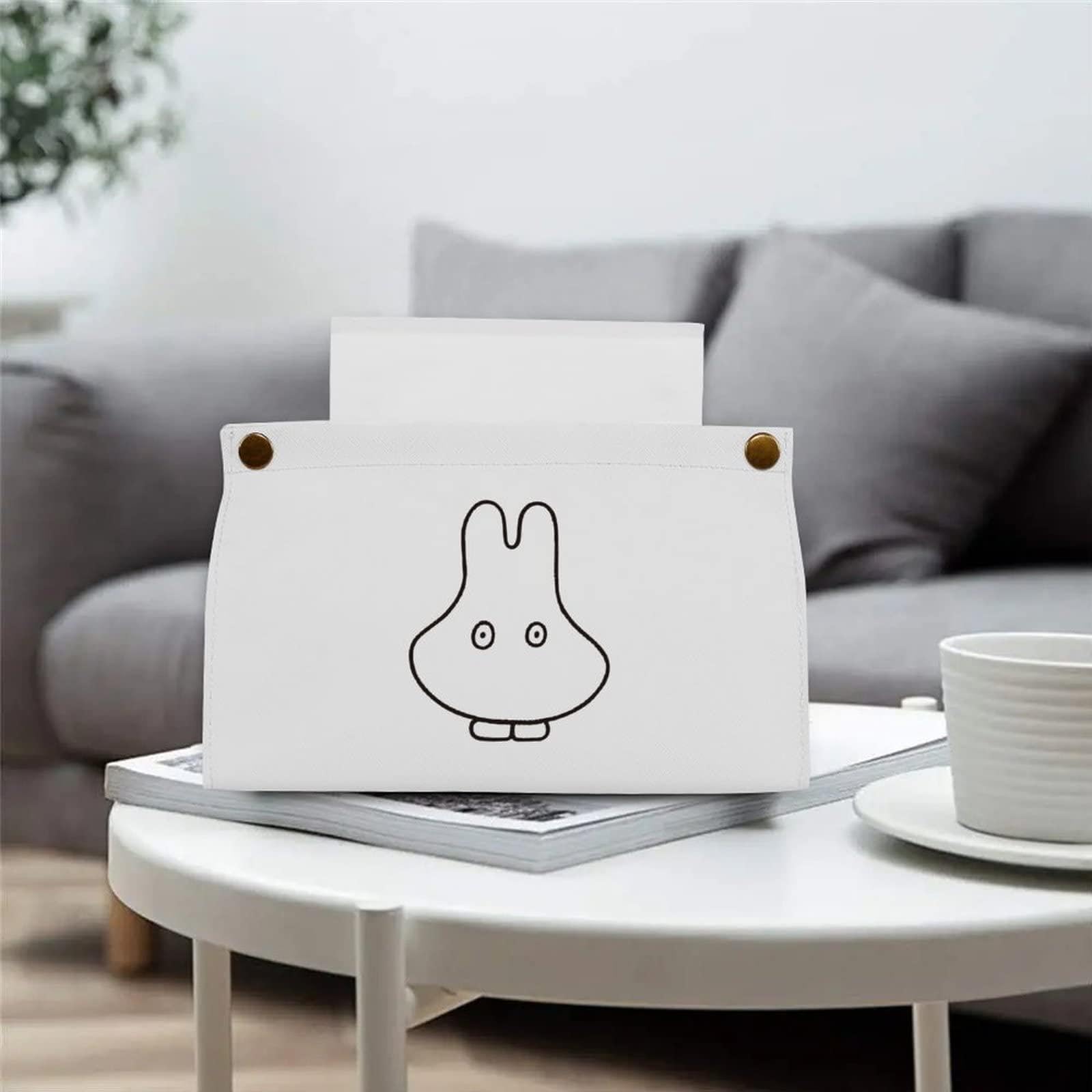 Amazon｜ー お化け ティッシュケース PUレザー ティッシュカバー