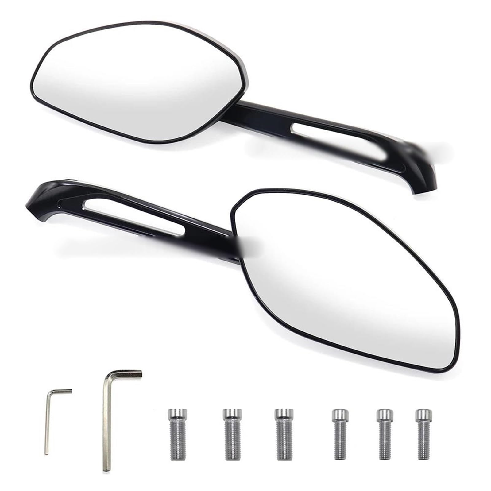 Espejo retrovisor de motocicleta para eliminar puntos ciegos en Ducati Monster 1