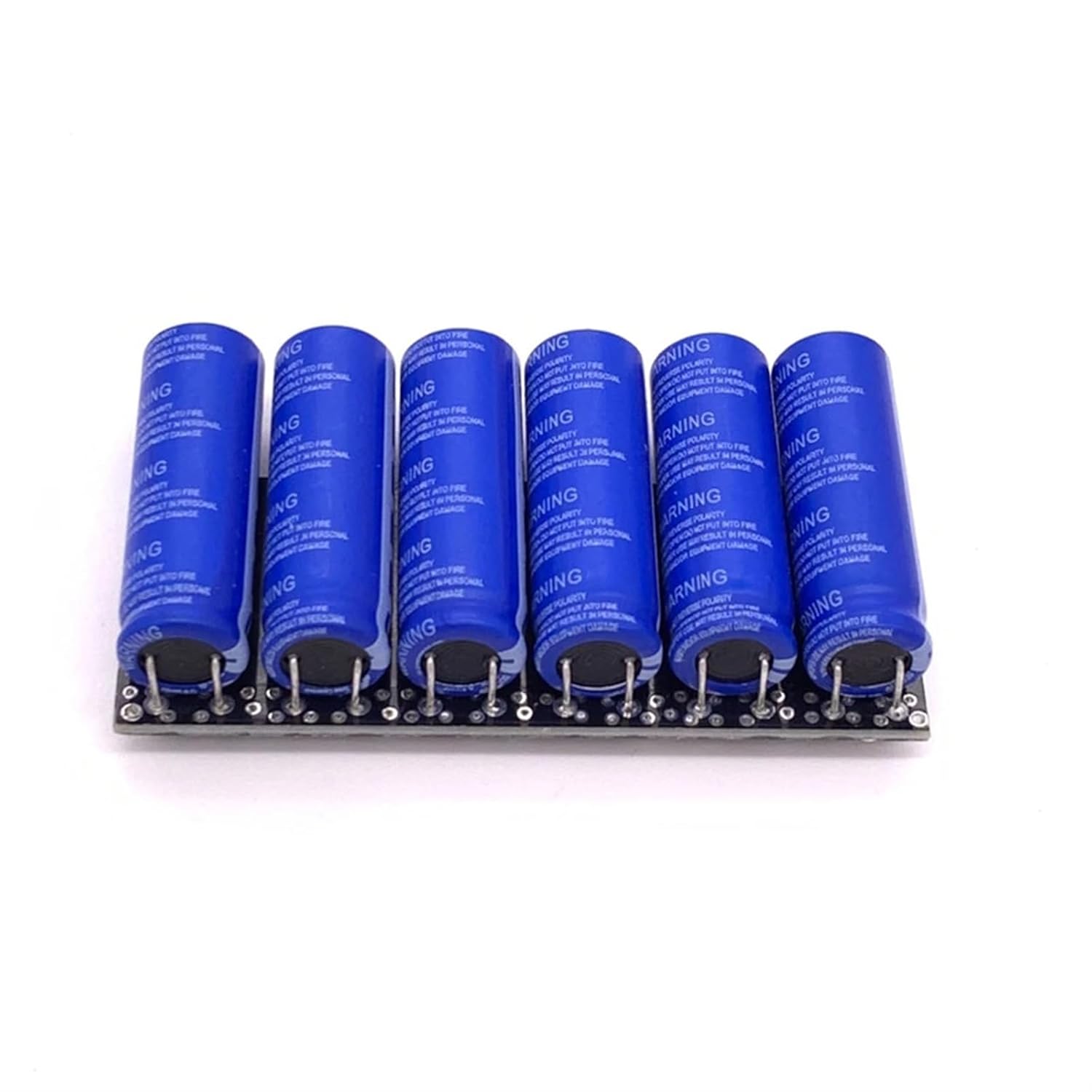 Single Row 16V 1.6F Capacitor Module 2.7V 10F Super Ultracapacitor Backup Power Supply with Protection Board for Car(2.7V10F 6PCS GDCPH)