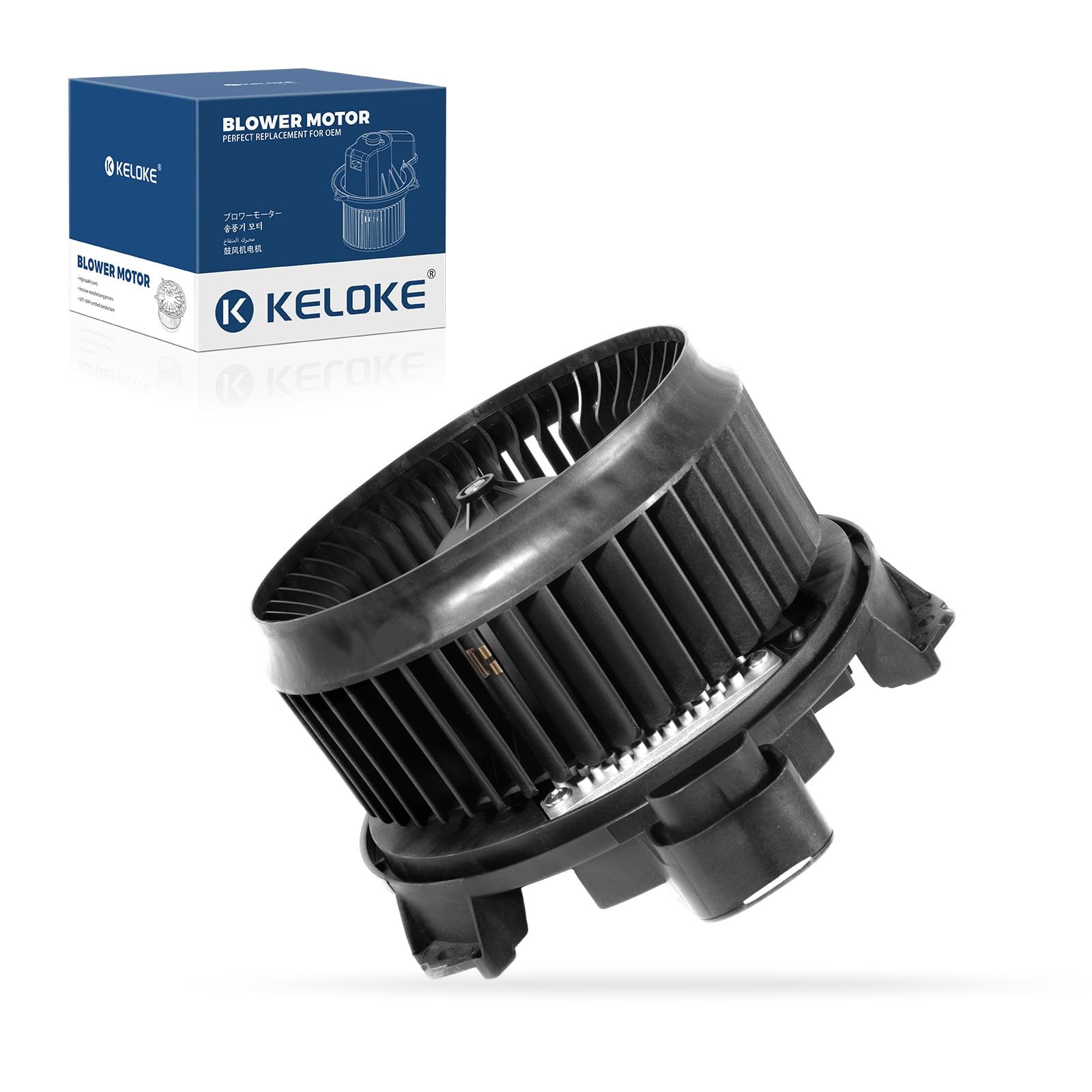 KELOKE Front AC Blower Motor Fan Fit for Toyota &amp; Lexus &amp; Dodge Models | 2005-2023 4Runner Camry Highlander Venza &amp; 2007-2023 ES350 ES300h GX460 RX350 RX450h &amp; 2014-2020 Journey, Replace# 700215