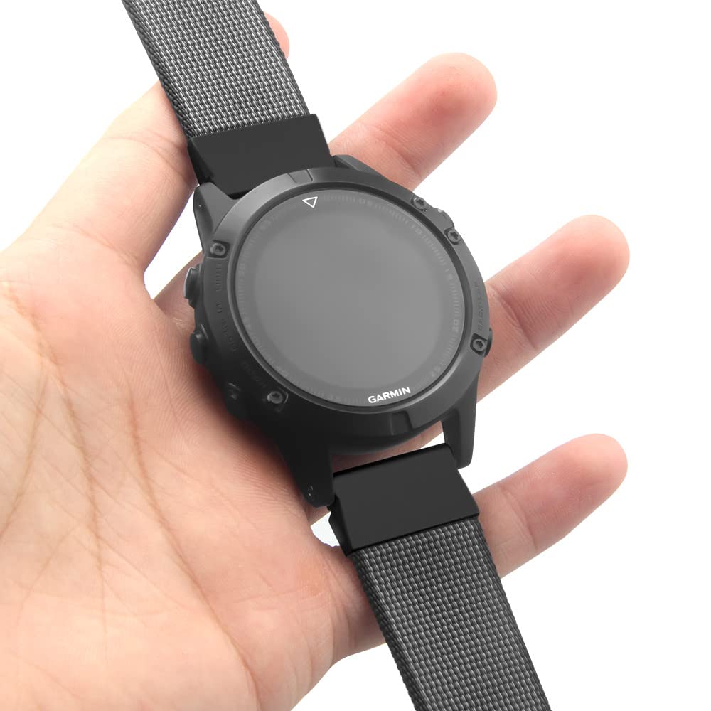 Bracelet à libération Rapide de Bande de Watch en Nylon pour 5 Plus 6 Pro 935 945 S60 S62