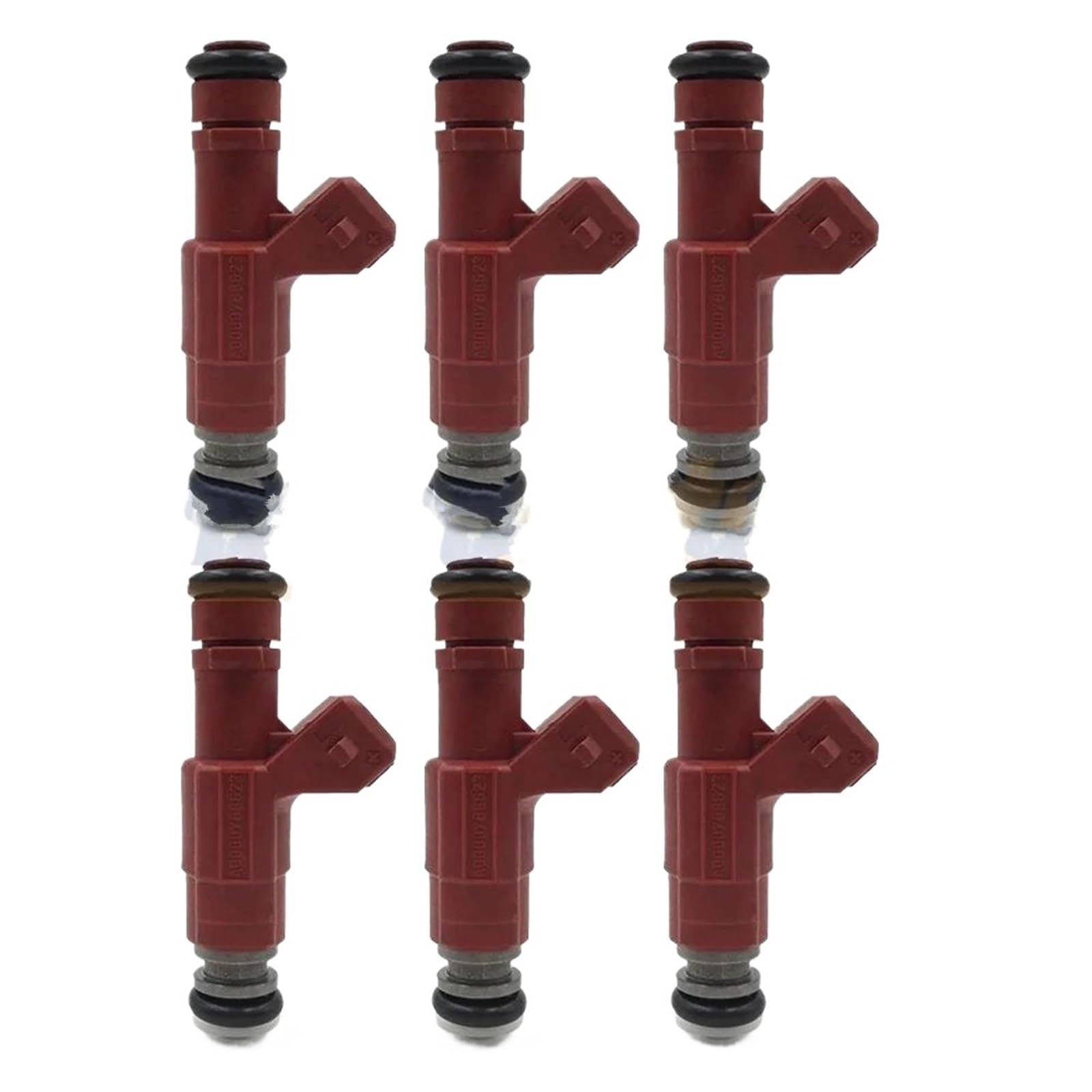 Gsdwwew One Color For Benz C280 / C36 E320 S320 Sl320 2.8/3.2/3.6L L6 Fuel Injector 6Pcs 0280155757 A0000788623 Fuel Injector