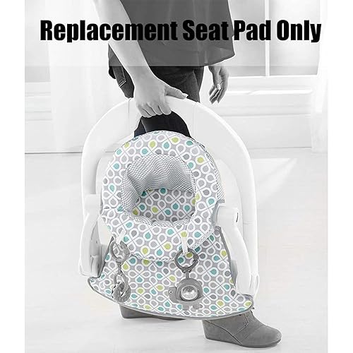 Miniatura 5 de Cojín de asiento de repuesto para asiento de piso Fisher-Price Sit-Me-Up - FLD88  Honeydew Drop