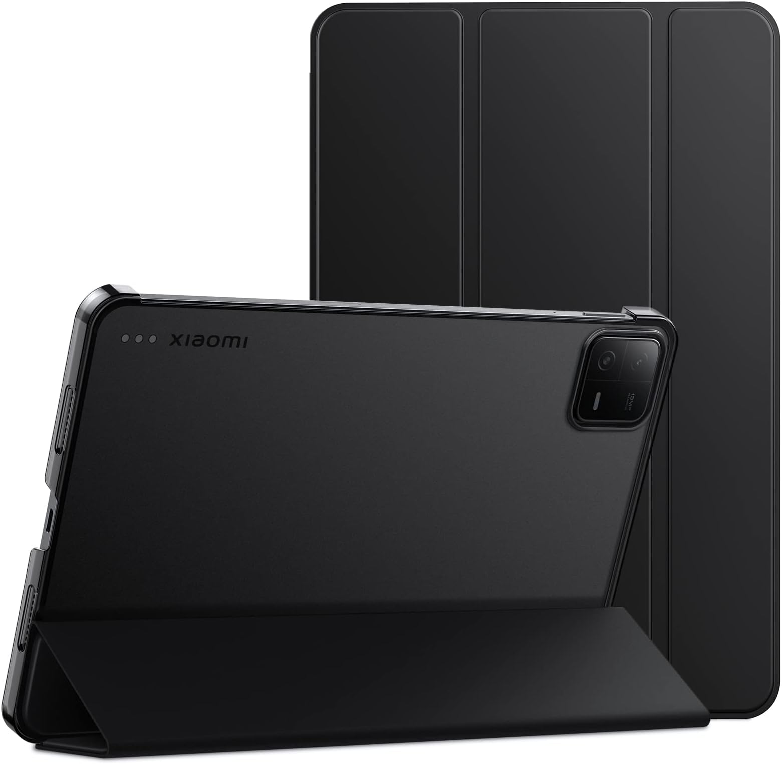 JETech Case for Xiaomi Mi Pad 6/6 Pro (11-Inch, 2023 Model, 6th Generation), Slim Stand Hard Back Shell Cover with Auto Wake/Sleep (Black)